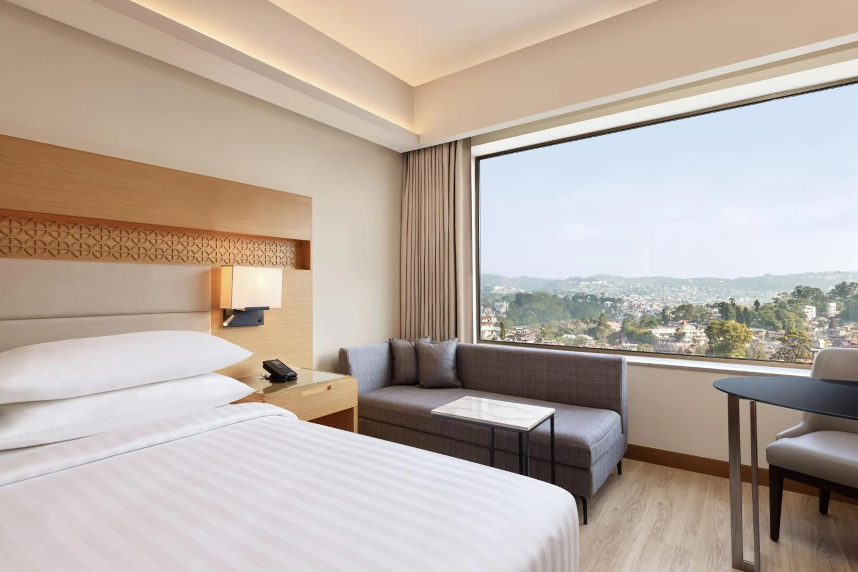 Photo of the whole room, Bed in Courtyard by Marriott Shillong