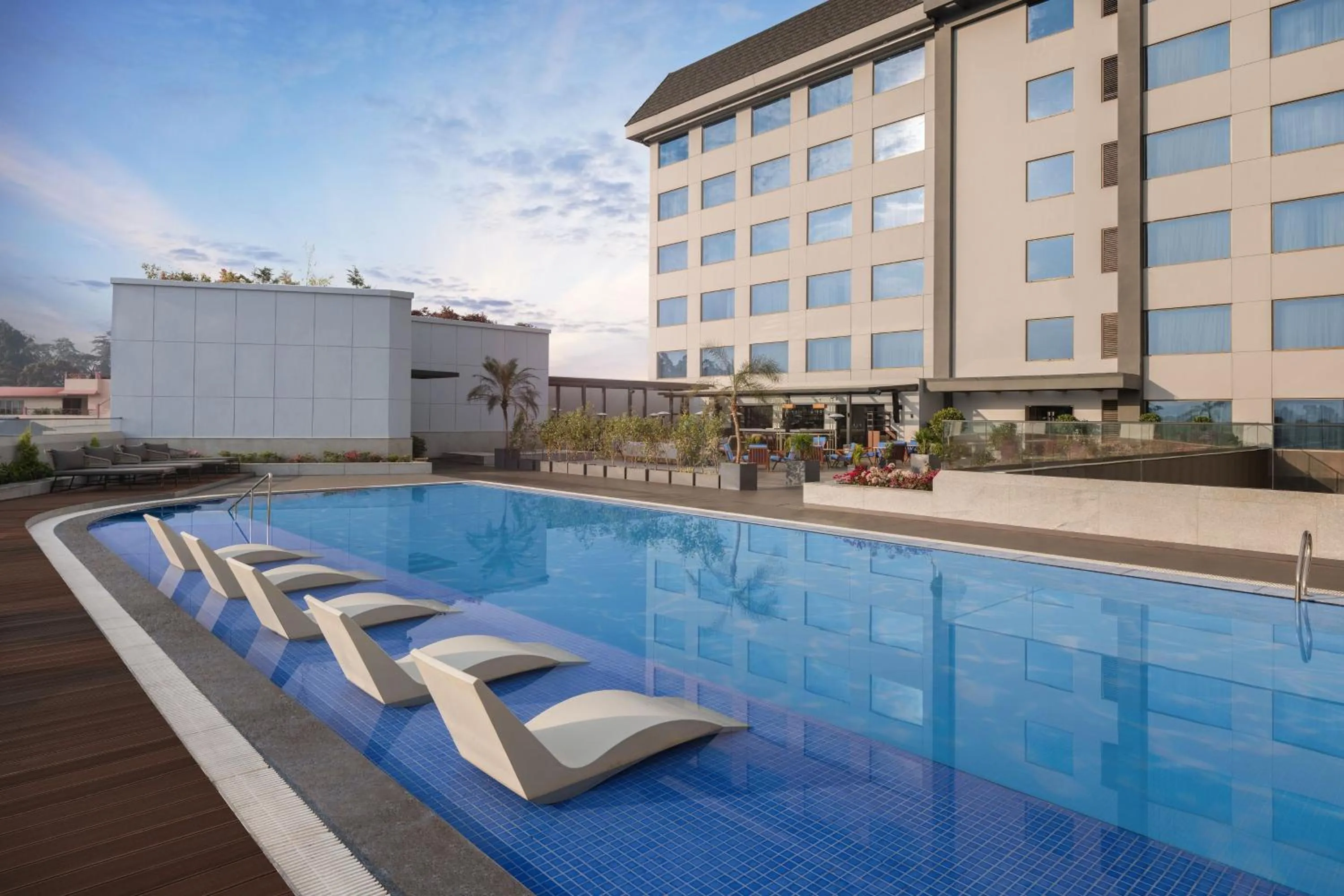 Swimming pool in Courtyard by Marriott Shillong