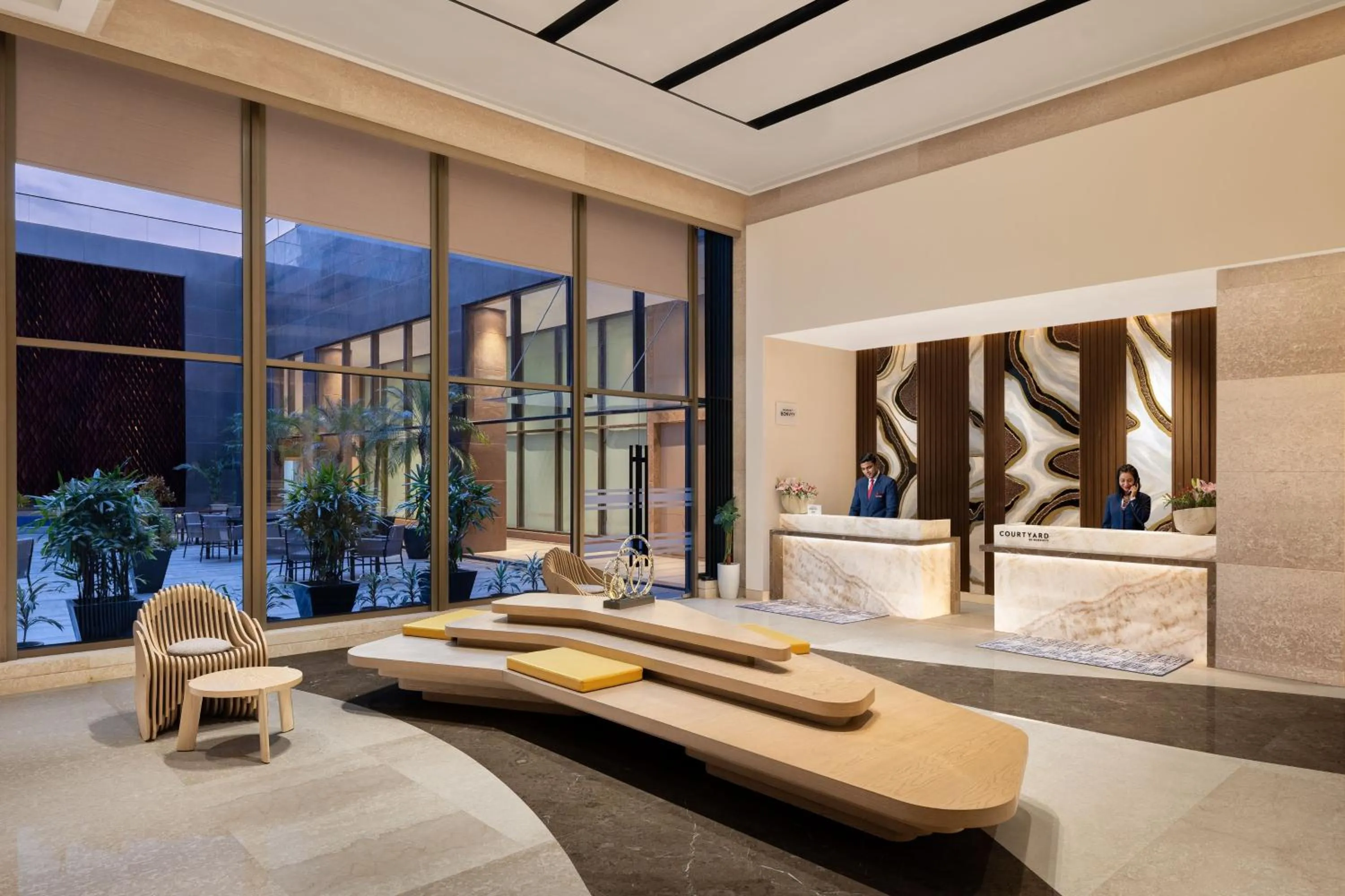 Lobby or reception in Courtyard by Marriott Shillong