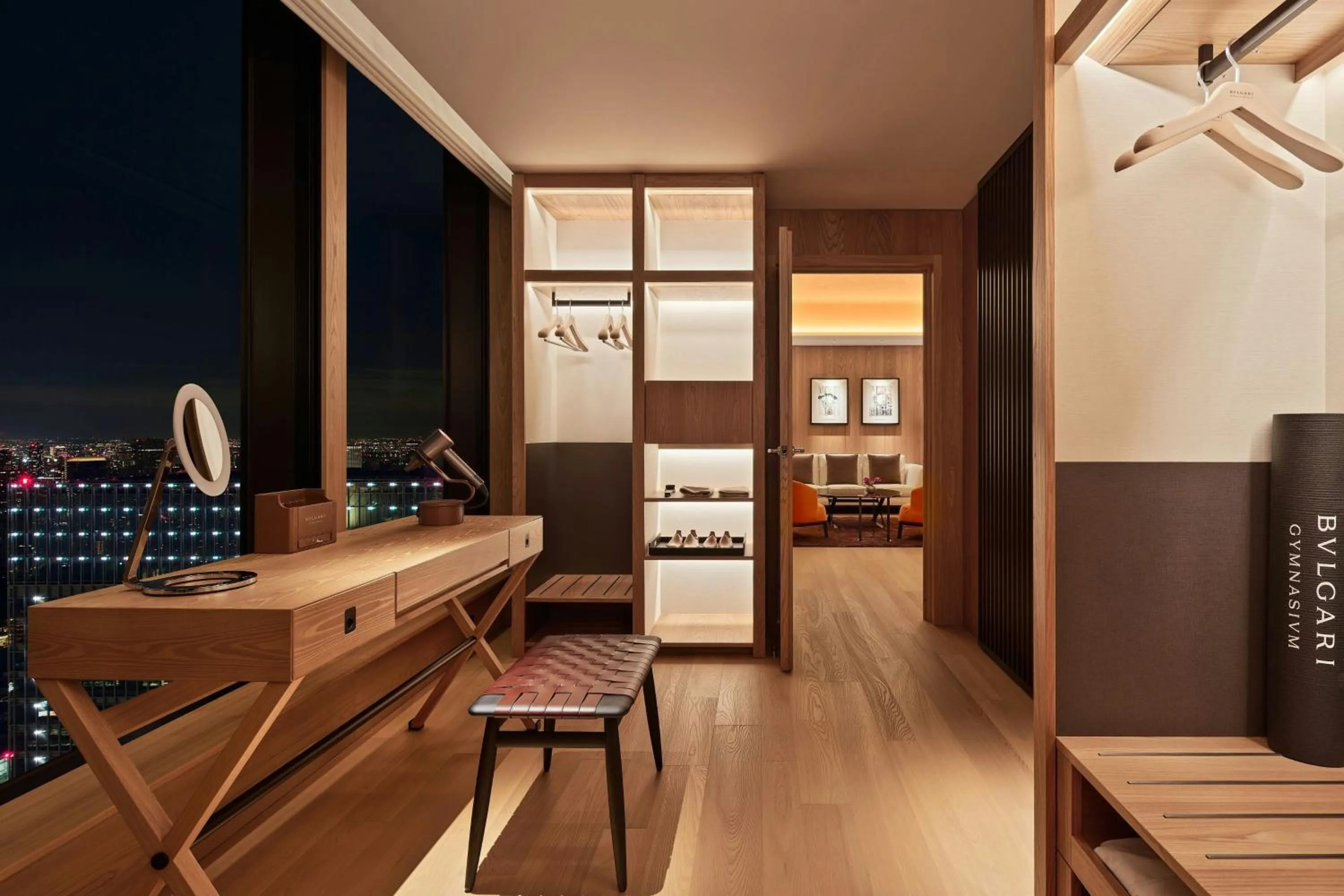 Photo of the whole room in Bvlgari Hotel Tokyo