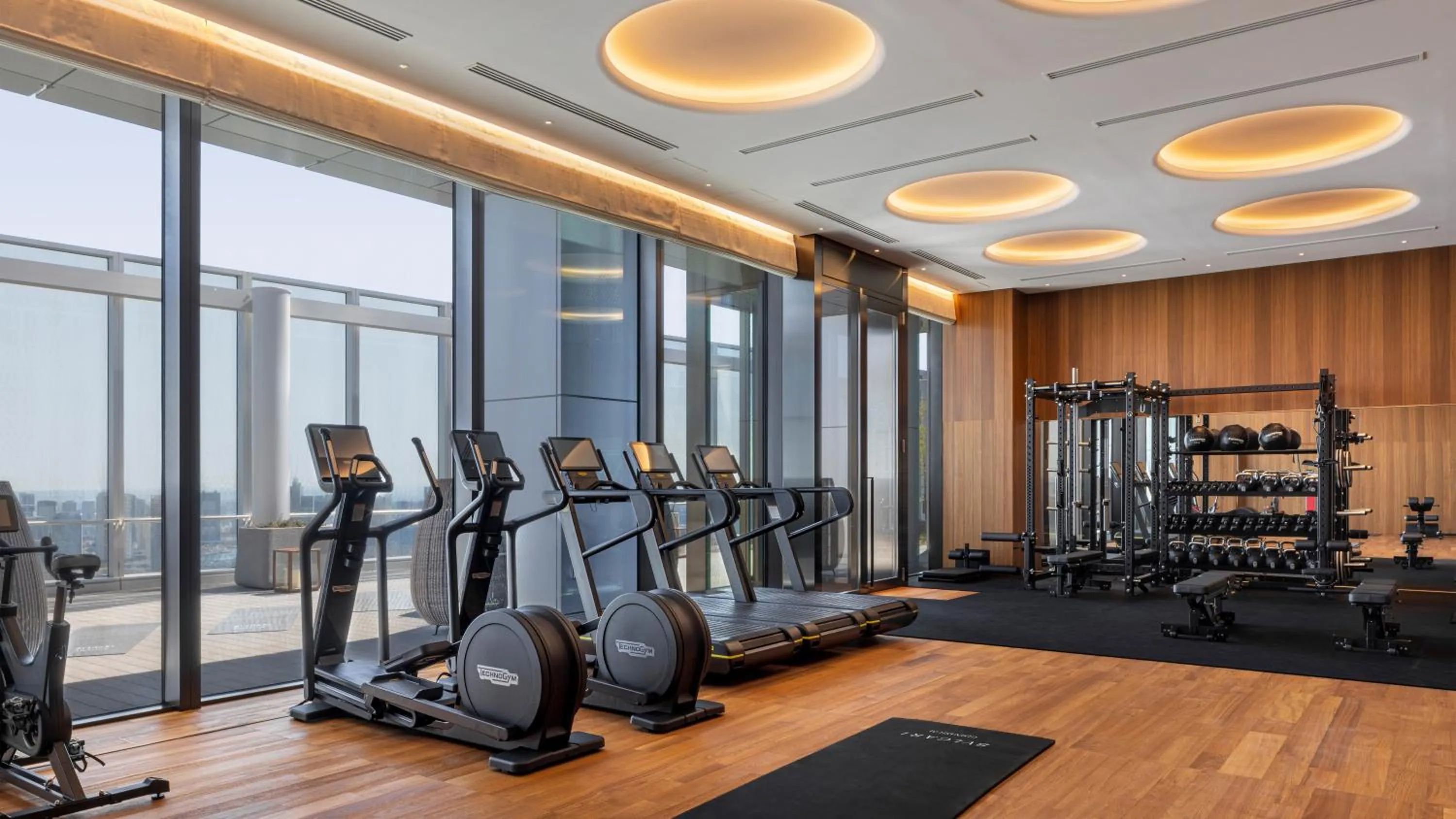 Fitness centre/facilities in Bvlgari Hotel Tokyo