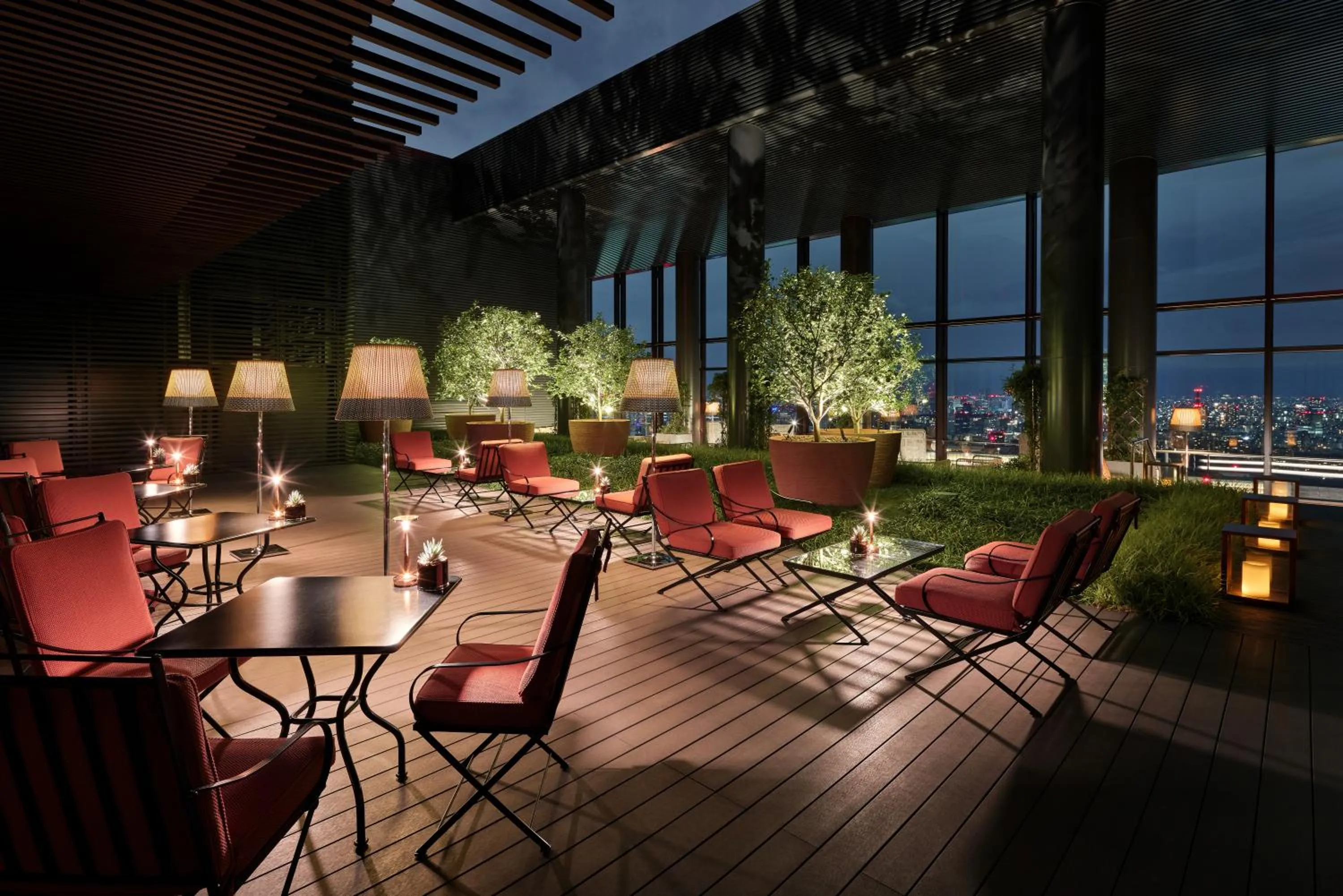 Balcony/Terrace in Bvlgari Hotel Tokyo