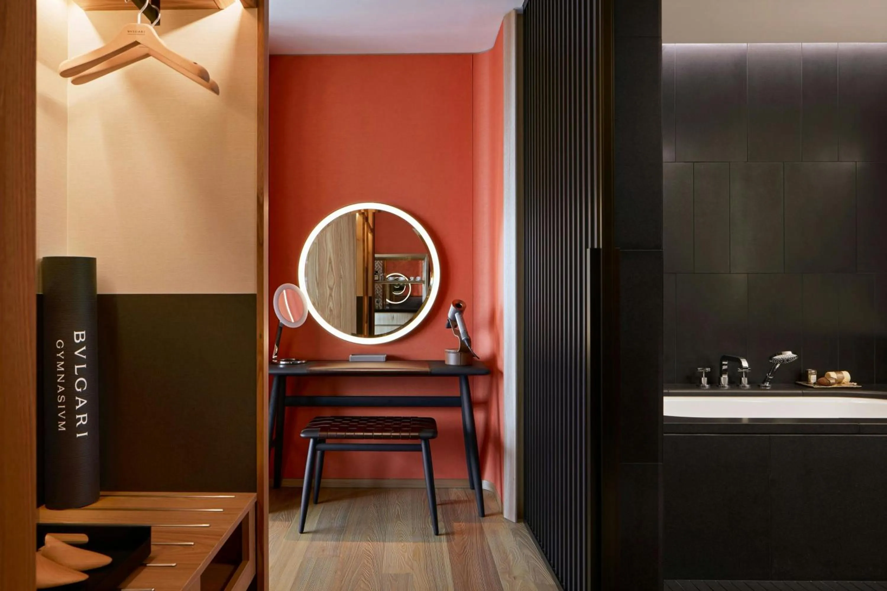 Photo of the whole room in Bvlgari Hotel Tokyo