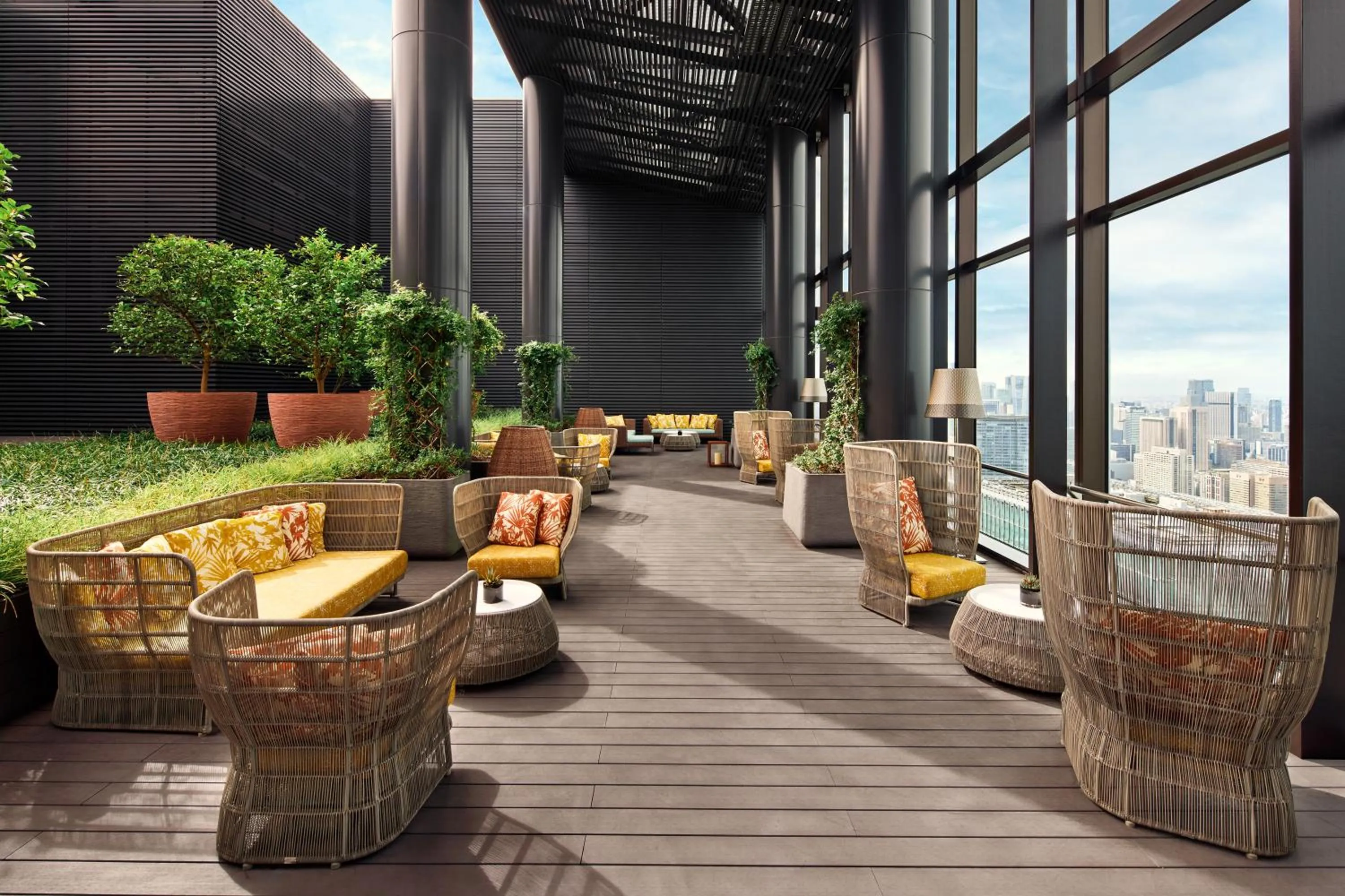 Balcony/Terrace in Bvlgari Hotel Tokyo