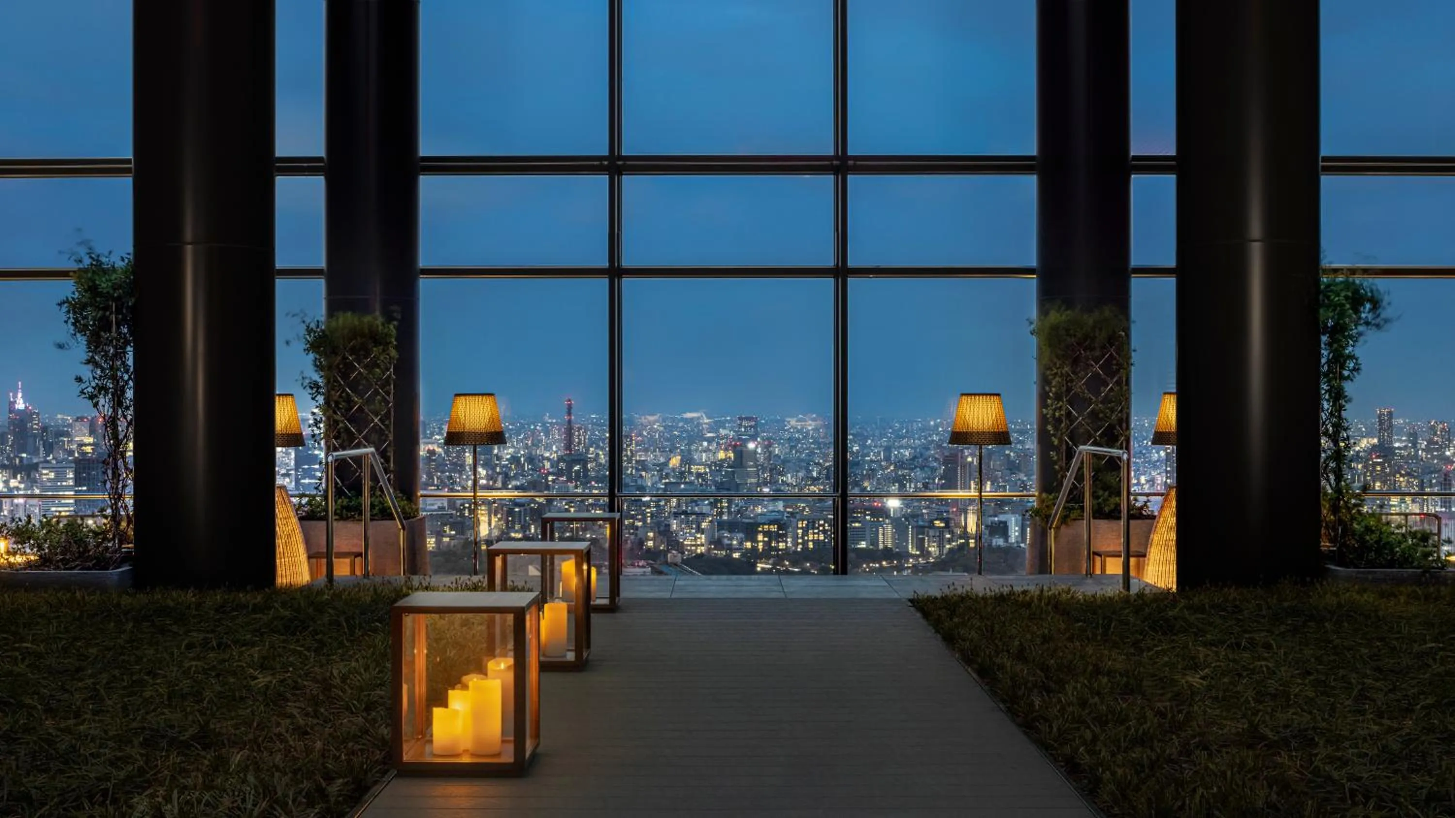Balcony/Terrace in Bvlgari Hotel Tokyo