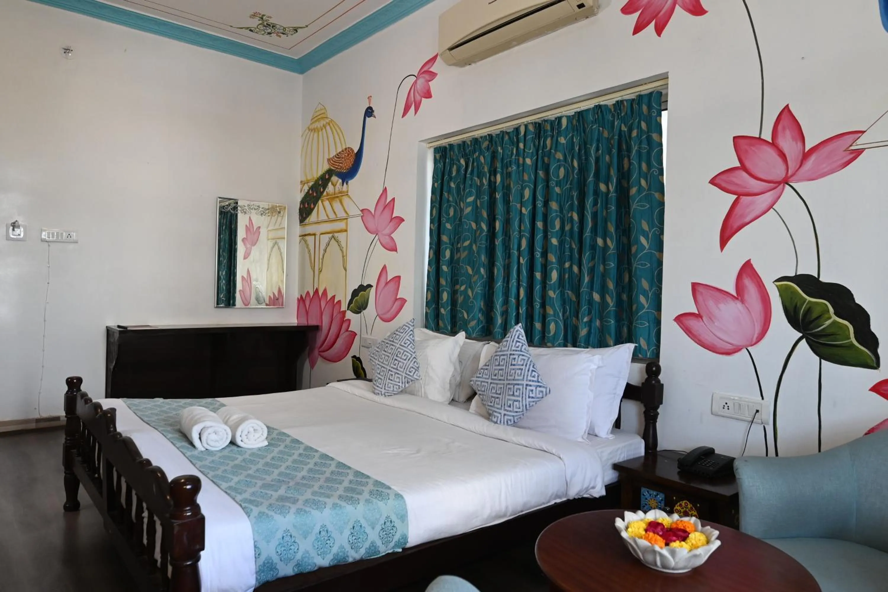 Bed in Pansal Kothi - A Boutique Hotel