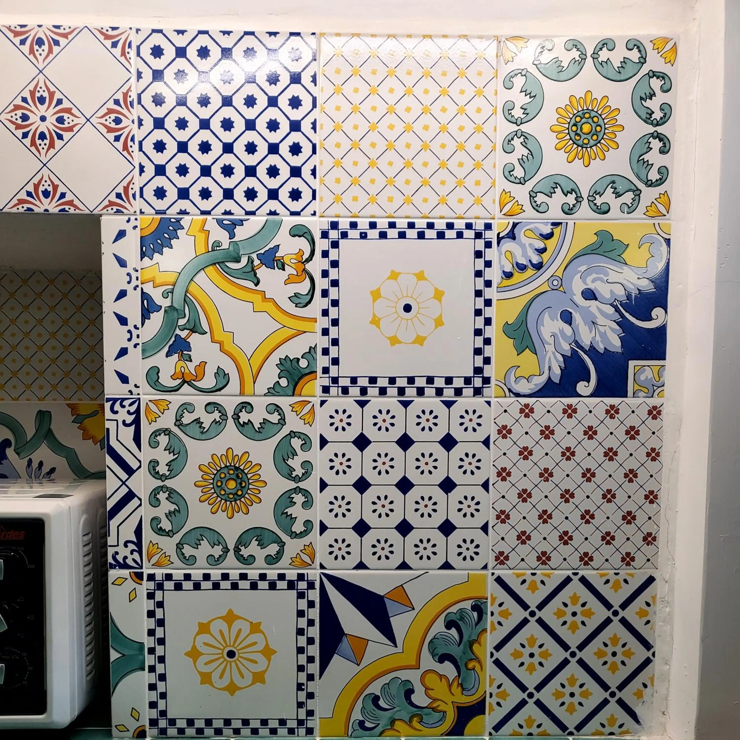 Decorative detail in Residenza FillAnfi