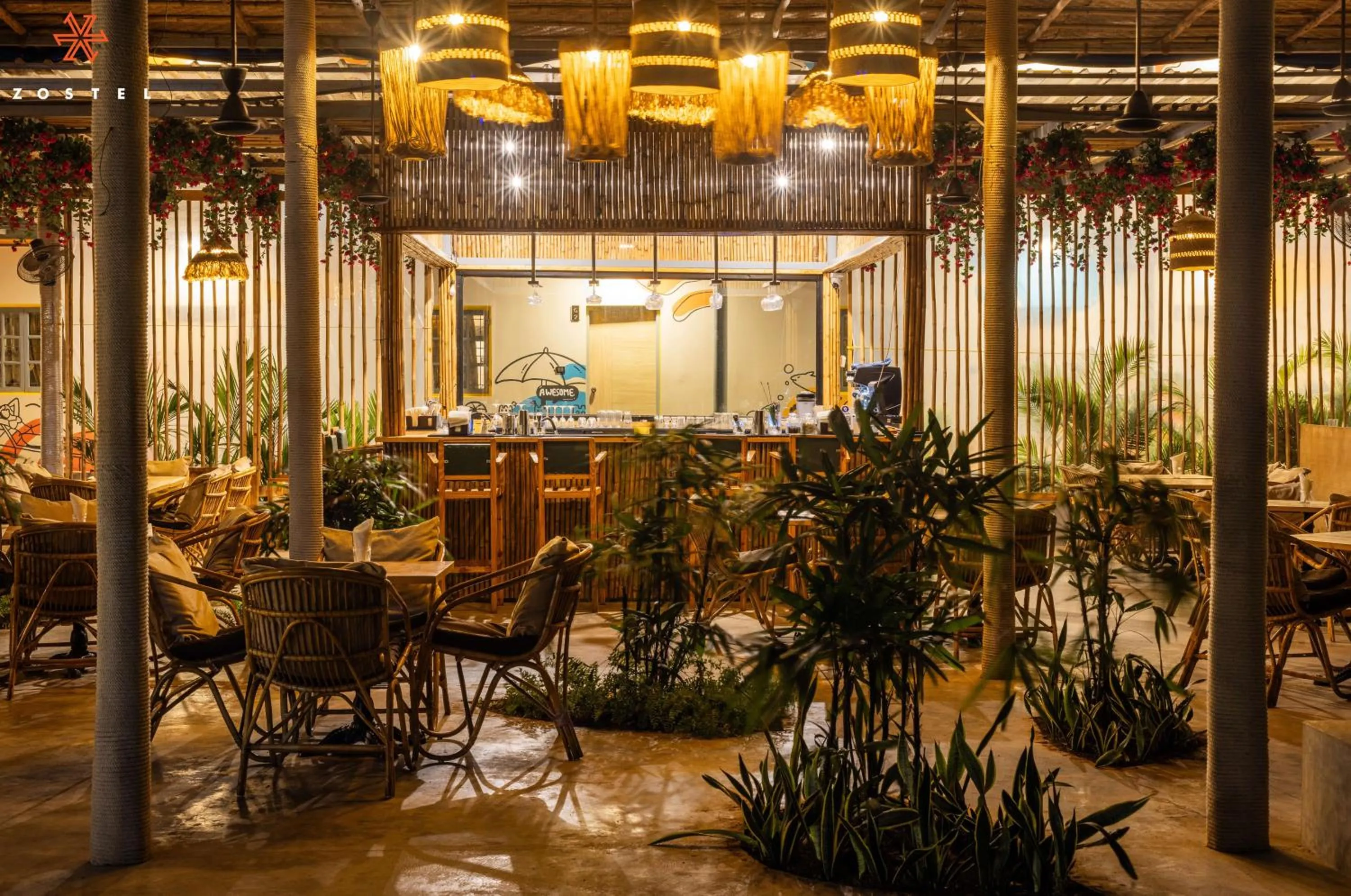 Restaurant/places to eat in Zostel Goa, Morjim