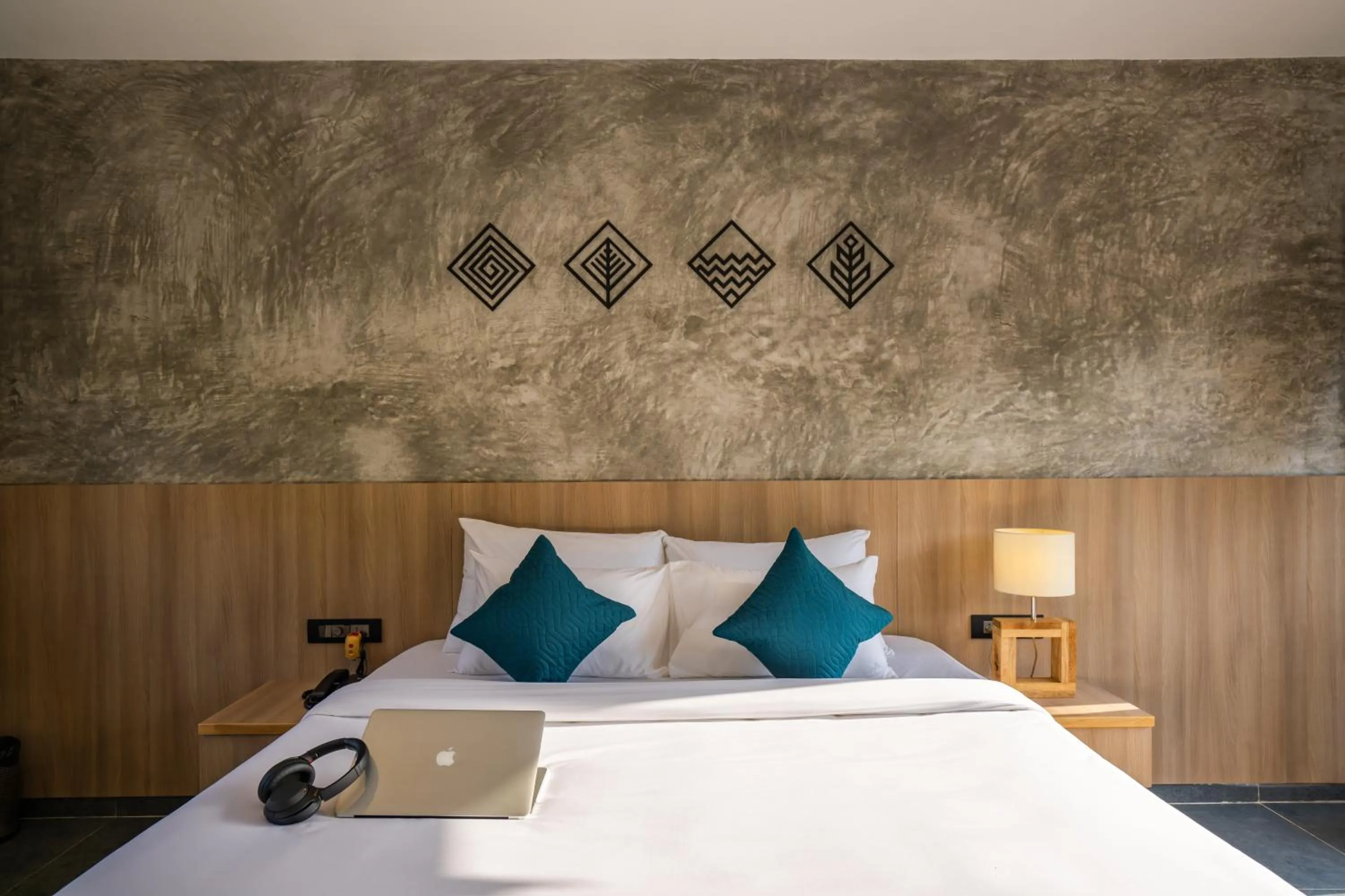 Bed in Zostel Goa, Morjim