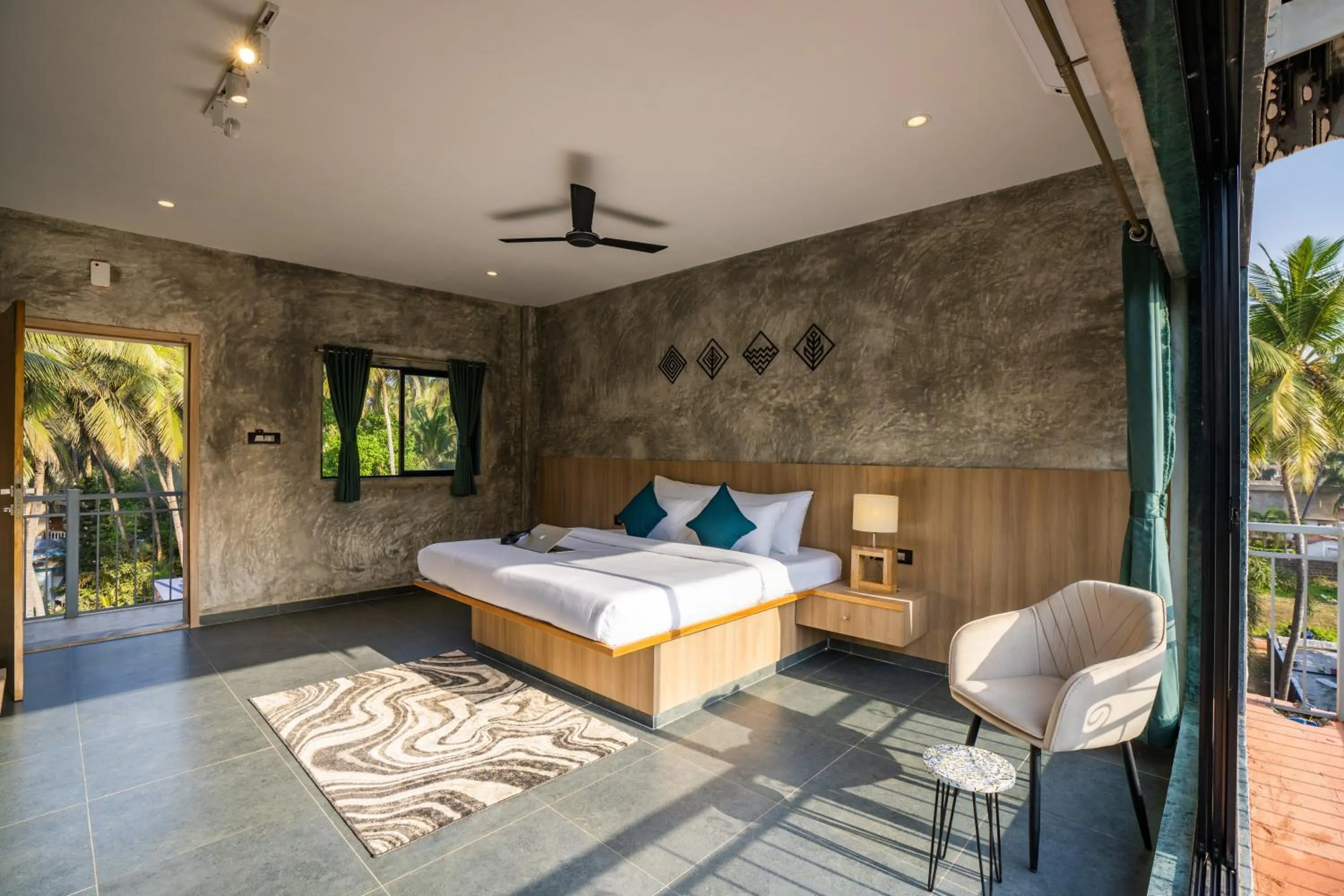 Bed in Zostel Goa, Morjim