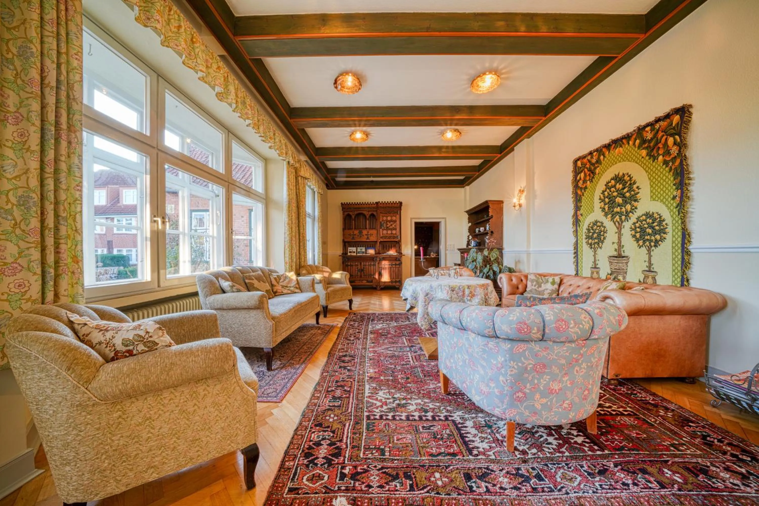 Decorative detail in Hotel Zur Eule