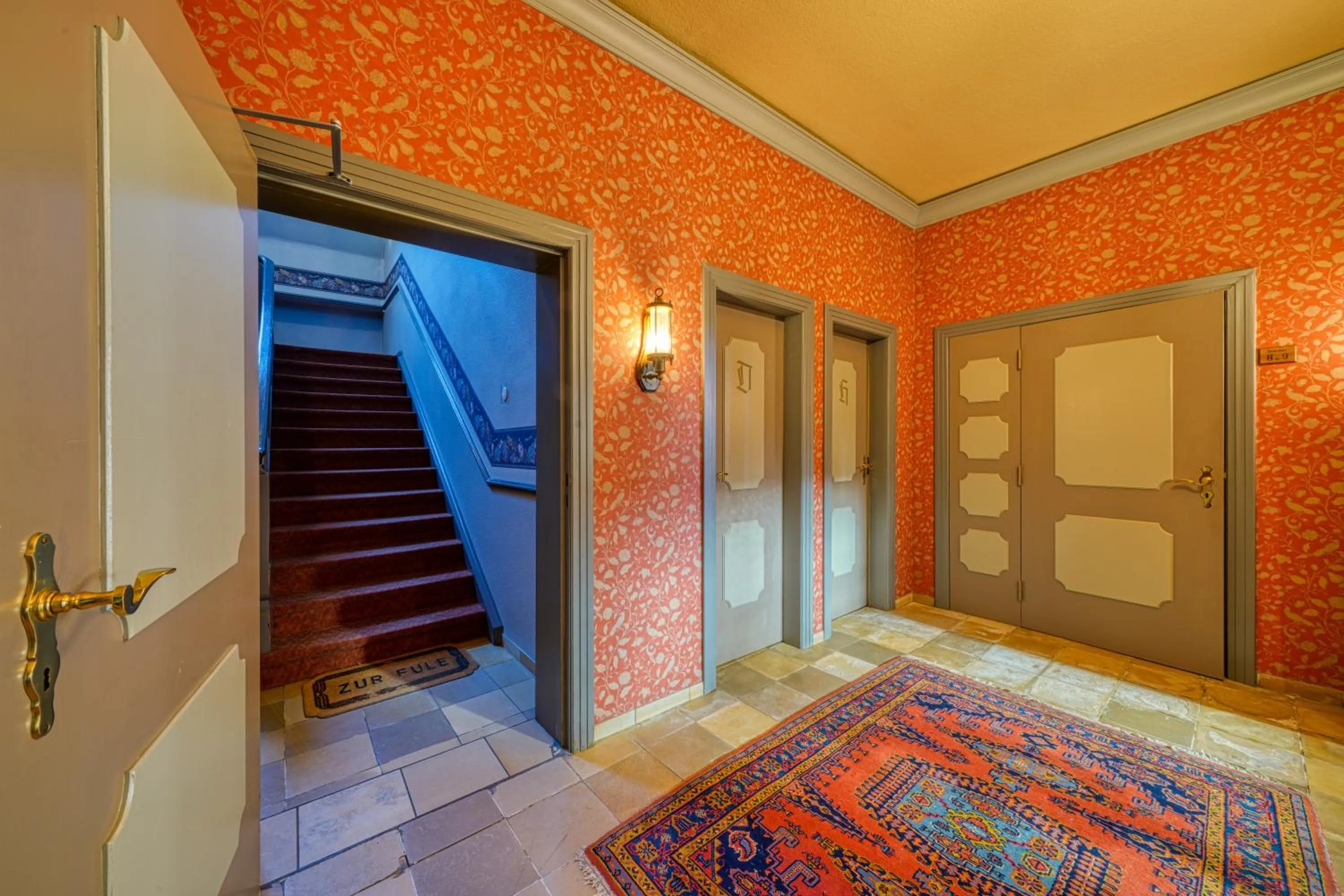 Decorative detail in Hotel Zur Eule