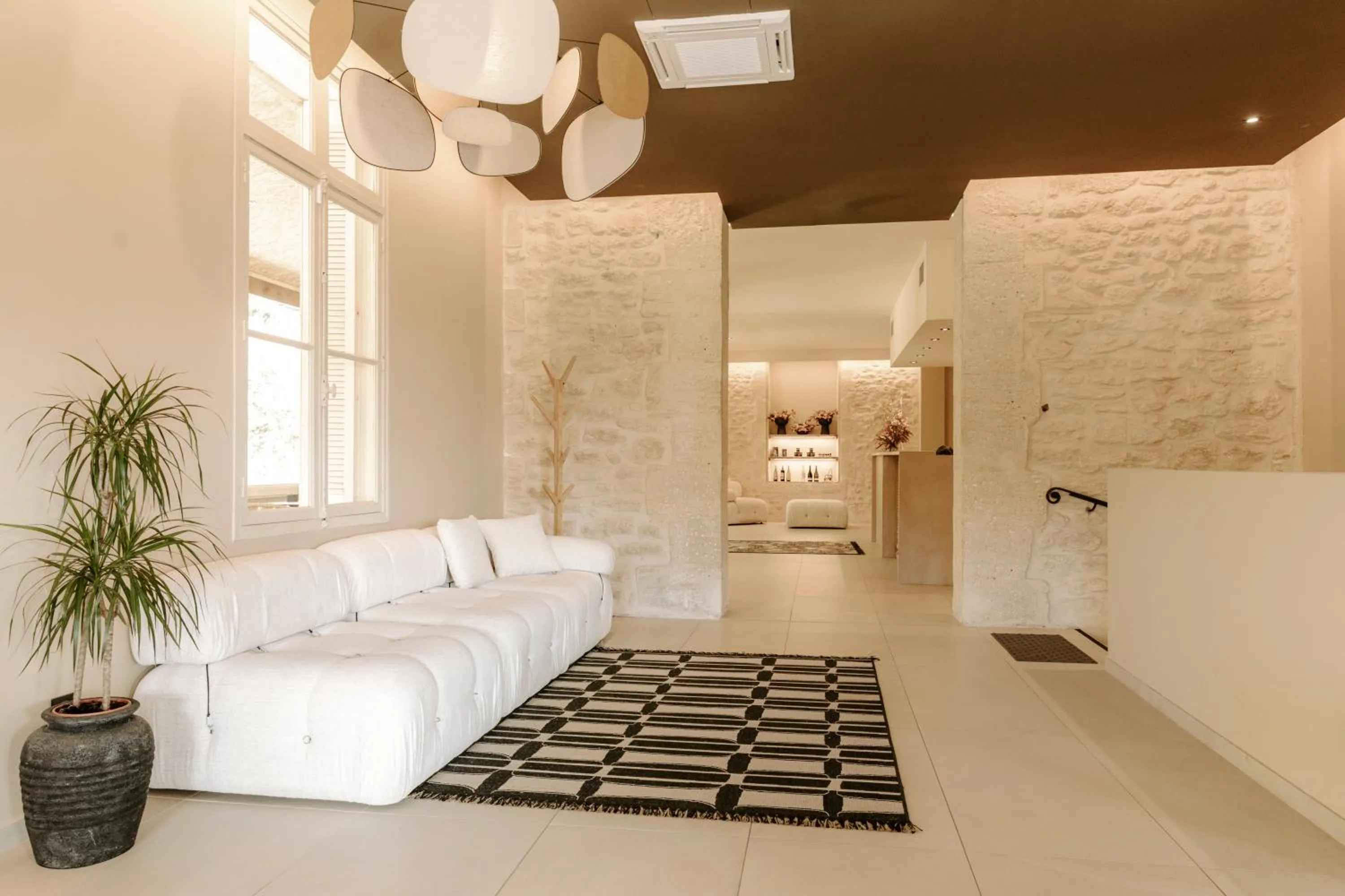 Seating area in Soko Hotels-Pont du Gard