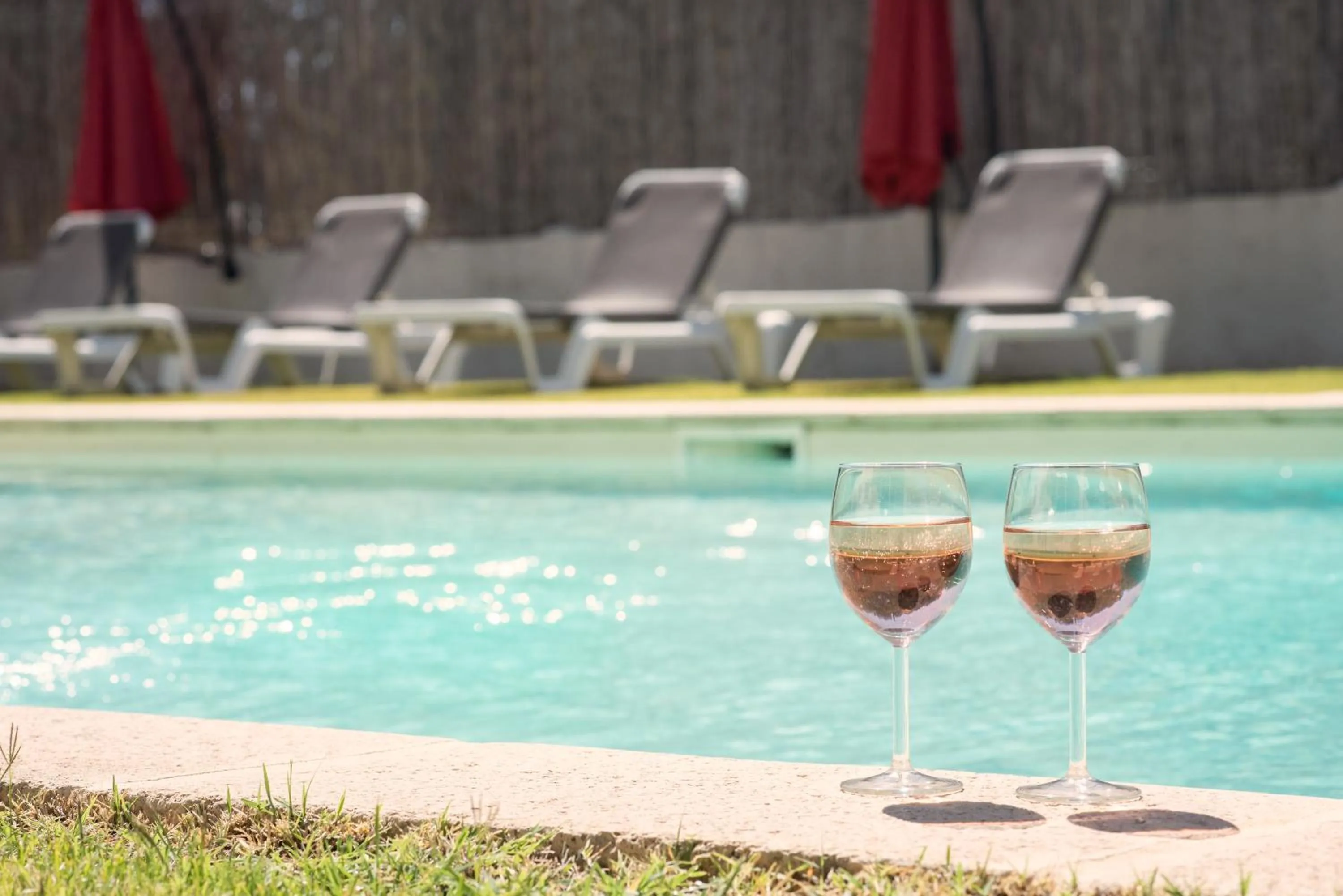 Pool view in Soko Hotels-Pont du Gard