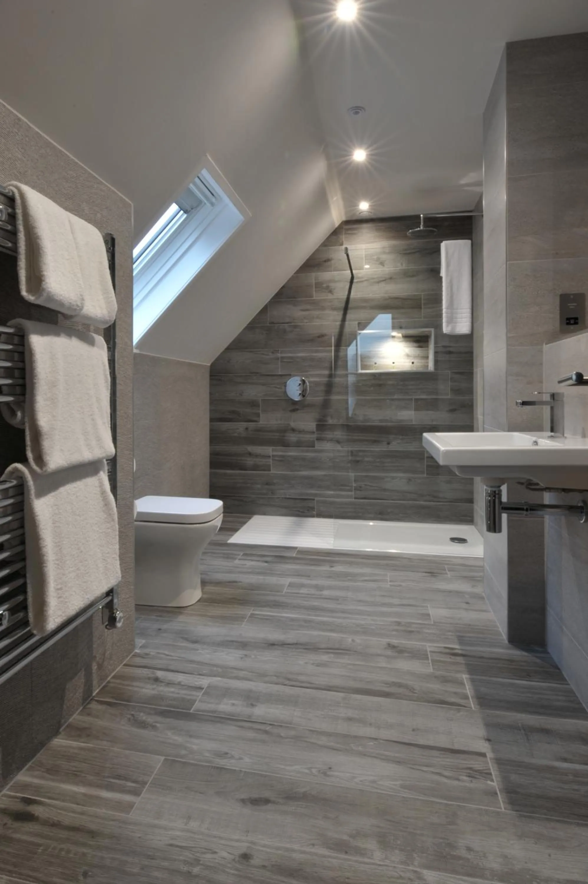 Shower in The Beach House Loch Lomond