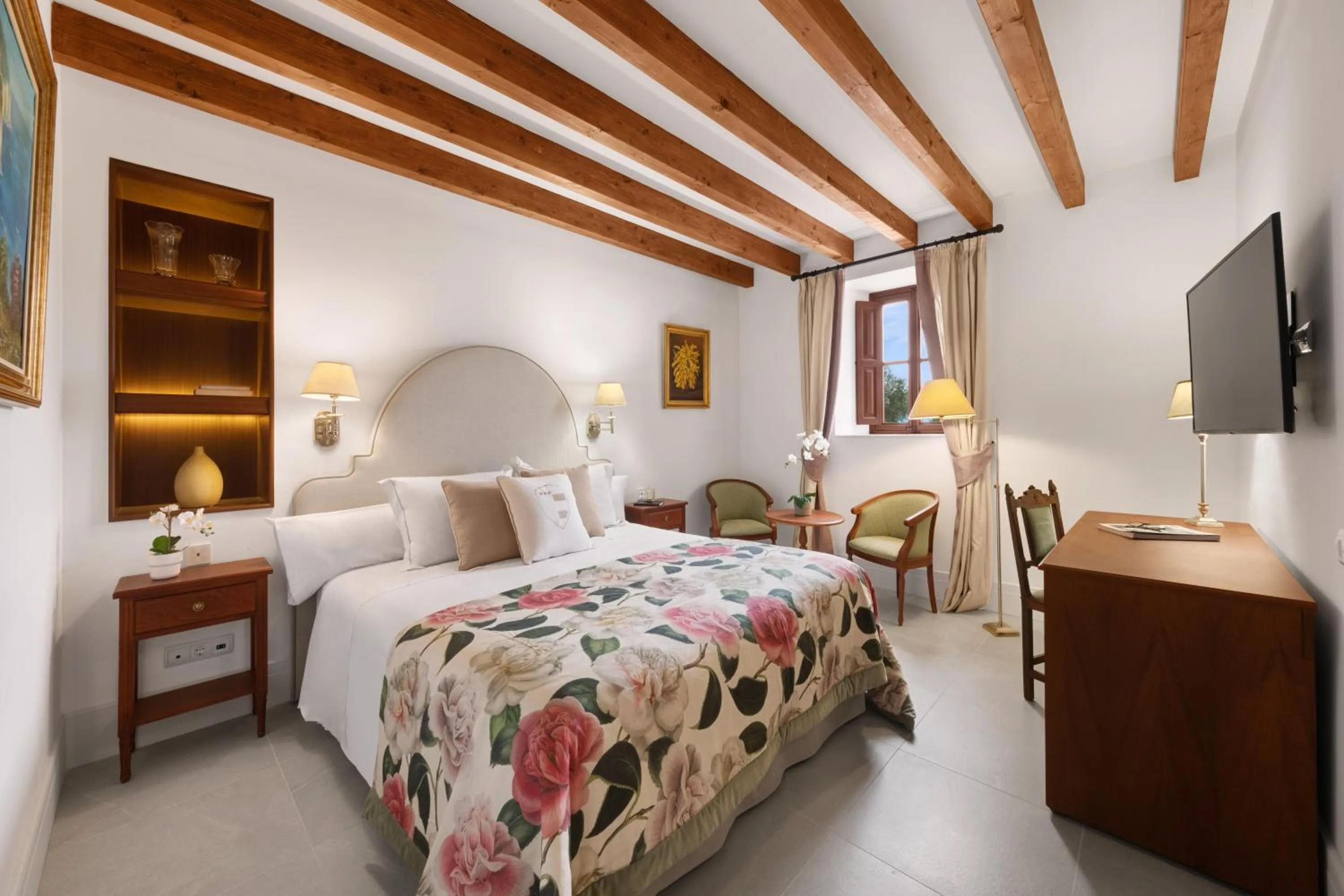 Bed in Finca Sa Bastida Luxury Retreat & Spa Adults Only - Over 14
