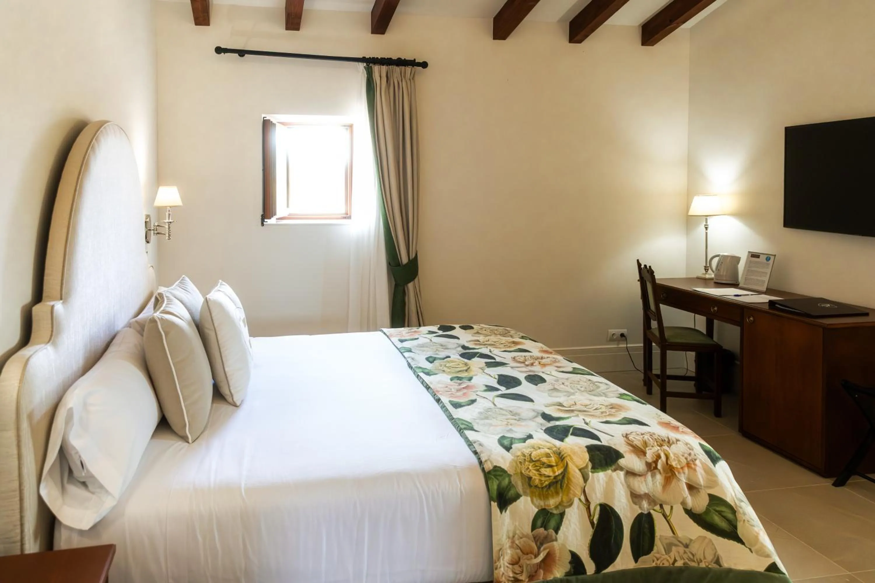 Bedroom, Bed in Finca Sa Bastida Luxury Retreat & Spa Adults Only - Over 14