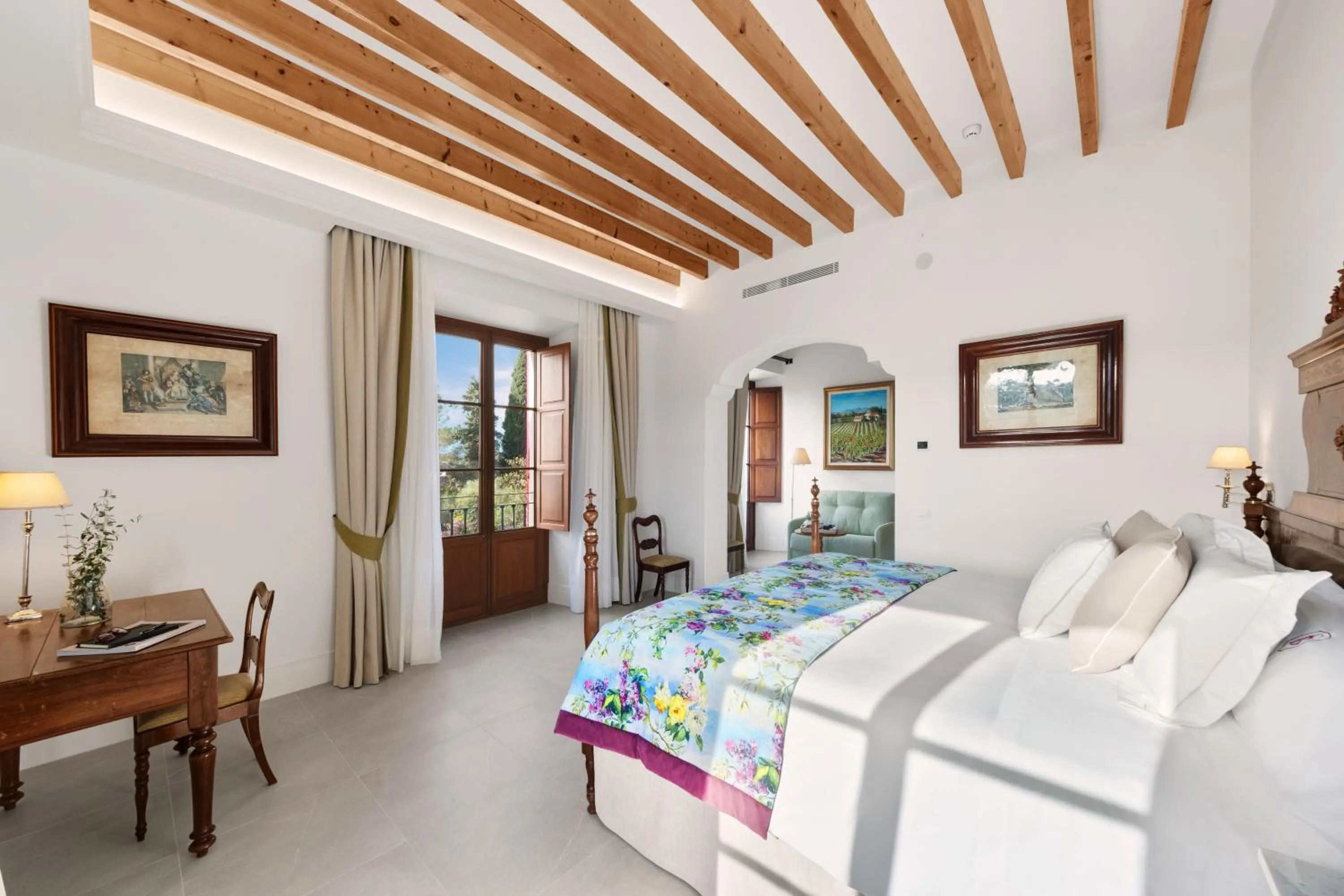 Bed in Finca Sa Bastida Luxury Retreat & Spa Adults Only - Over 14