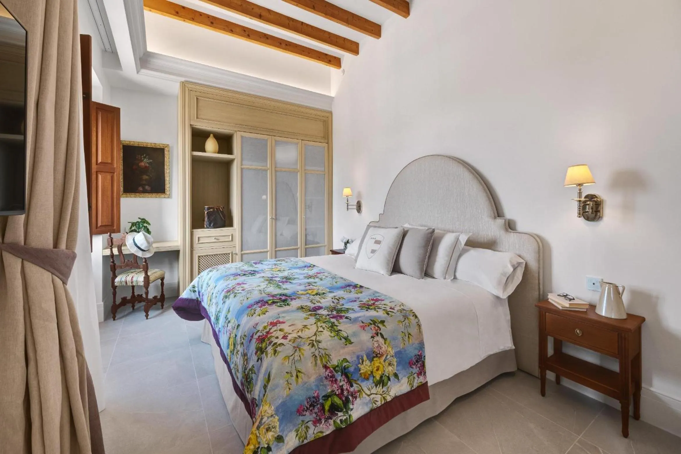 Bed in Finca Sa Bastida Luxury Retreat & Spa Adults Only - Over 14