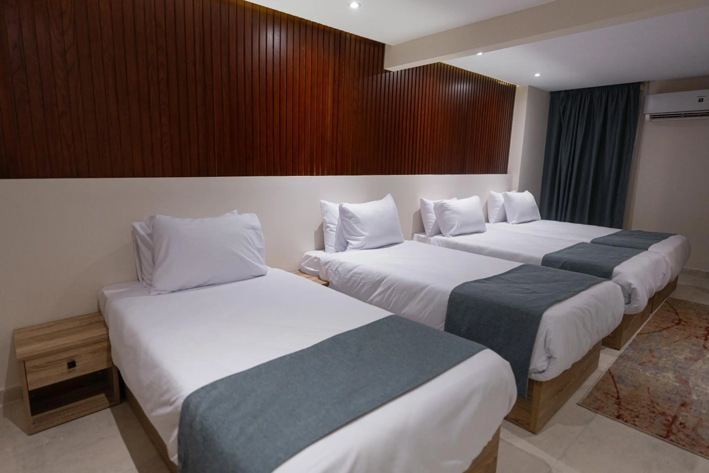 Bedroom, Bed in Pyramid Front Hotel