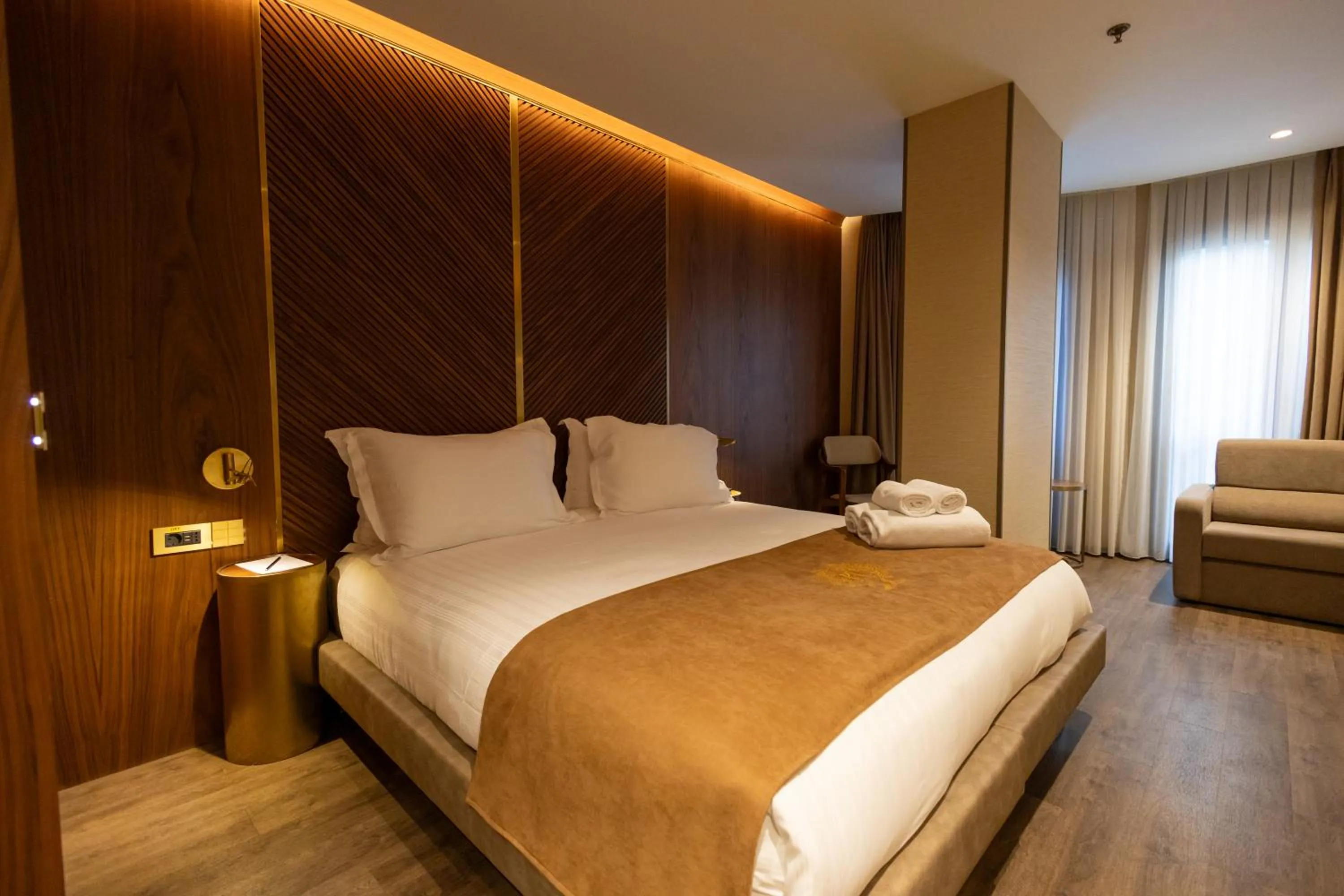 Bed in Kate Hotel Special Class & SPA