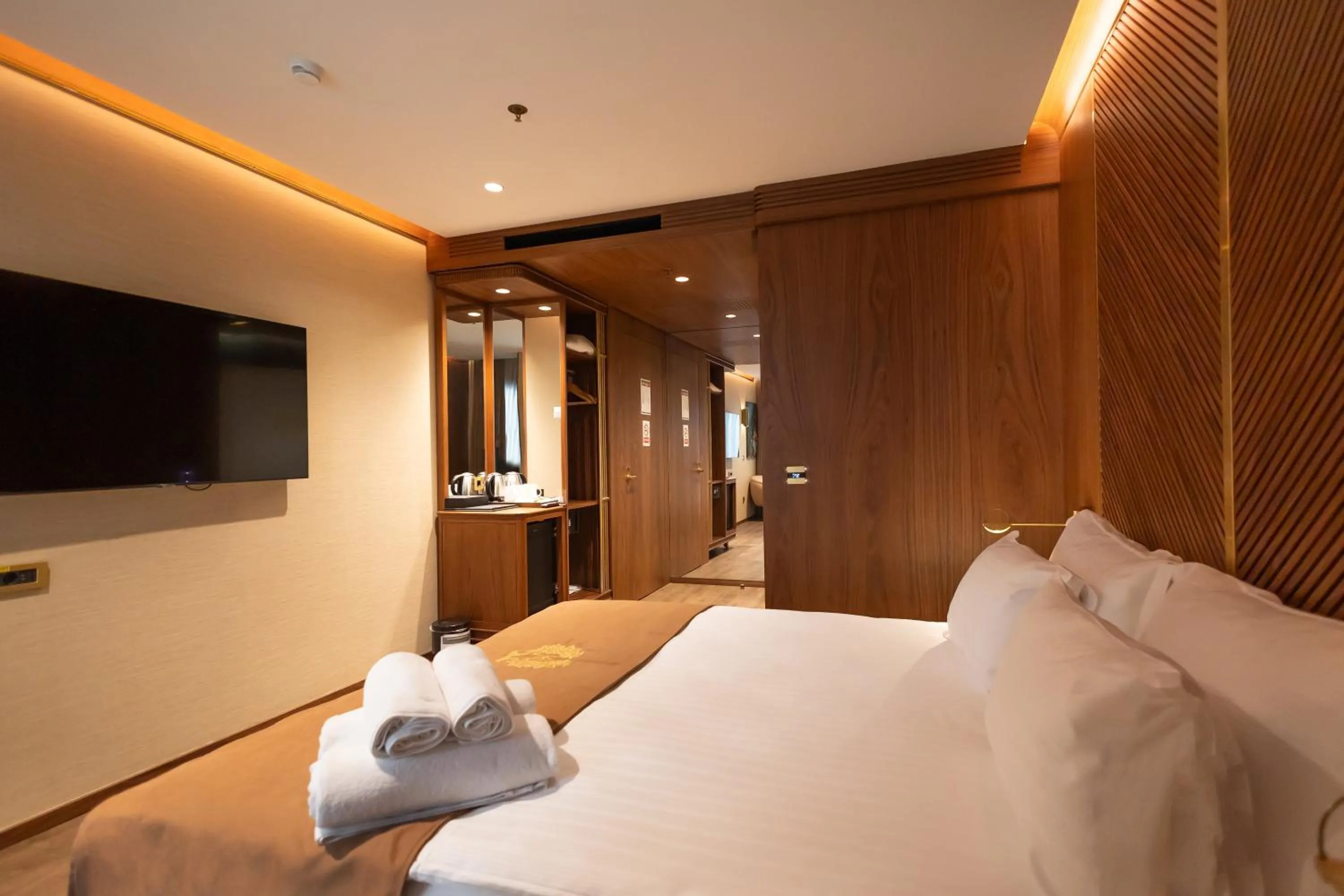 Bed in Kate Hotel Special Class & SPA