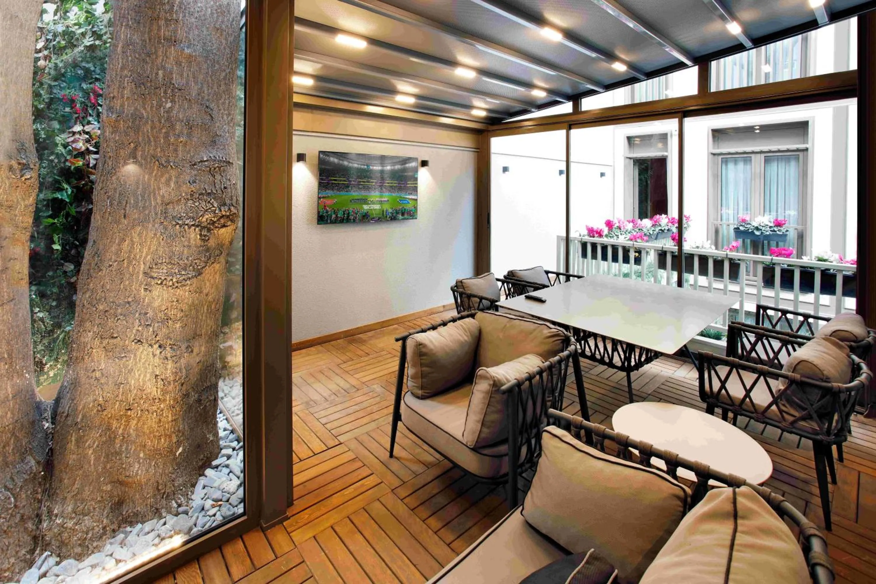 Patio in Kate Hotel Special Class & SPA