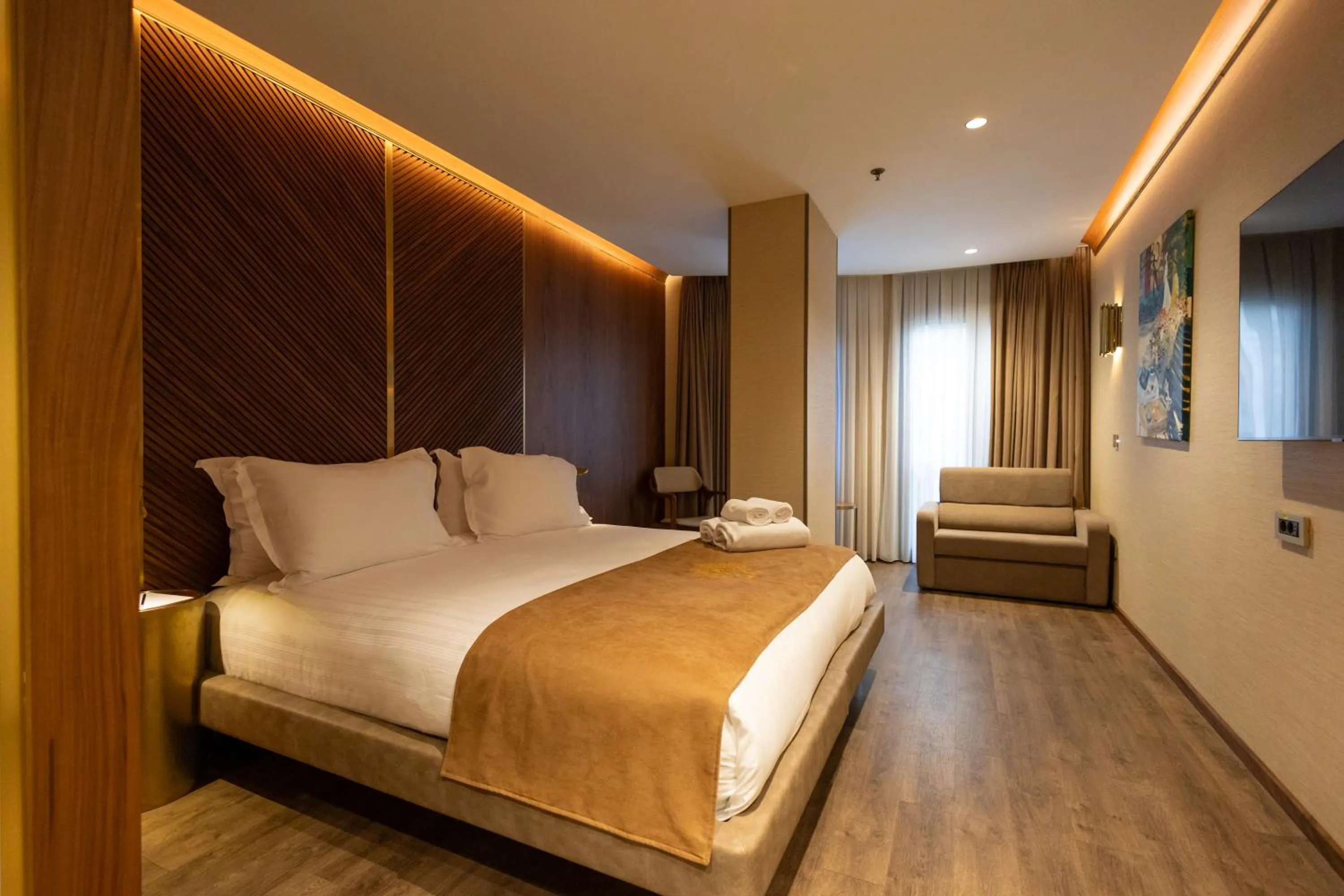 Bed in Kate Hotel Special Class & SPA