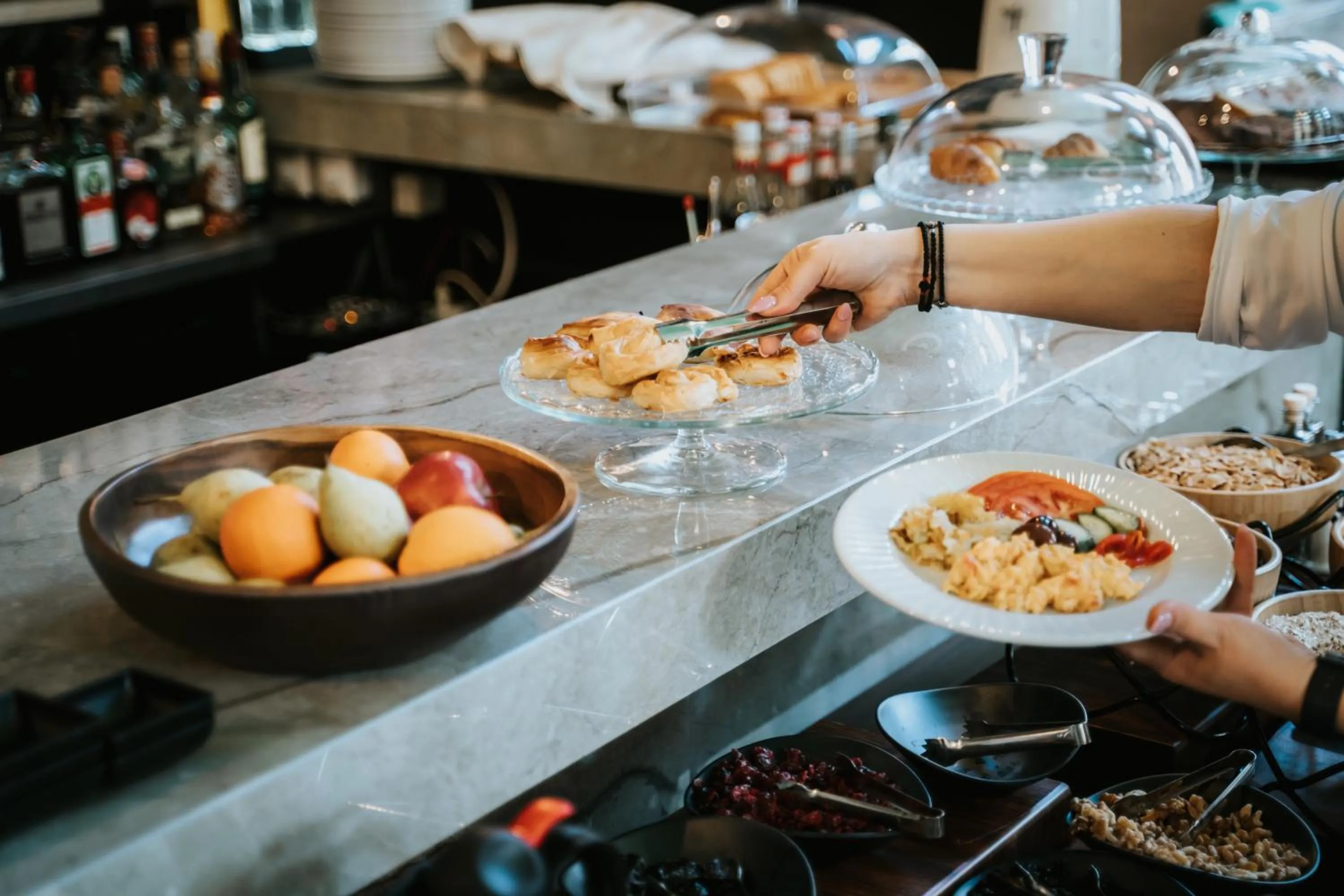 Breakfast in Arni Hotel Domotel