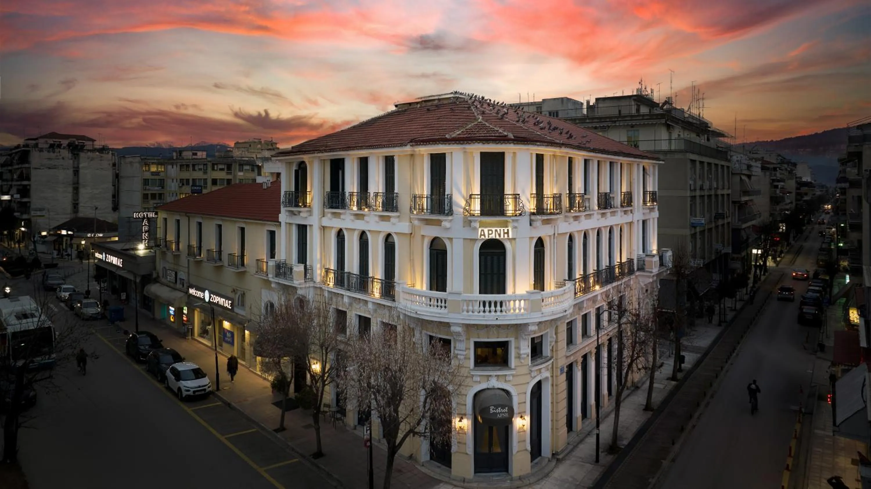 Bird's eye view in Arni Hotel Domotel