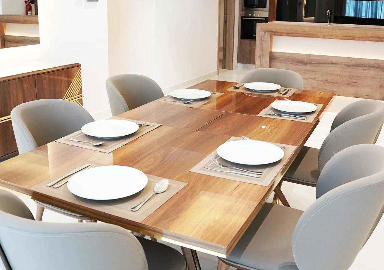 Dining area in Farhan Tower