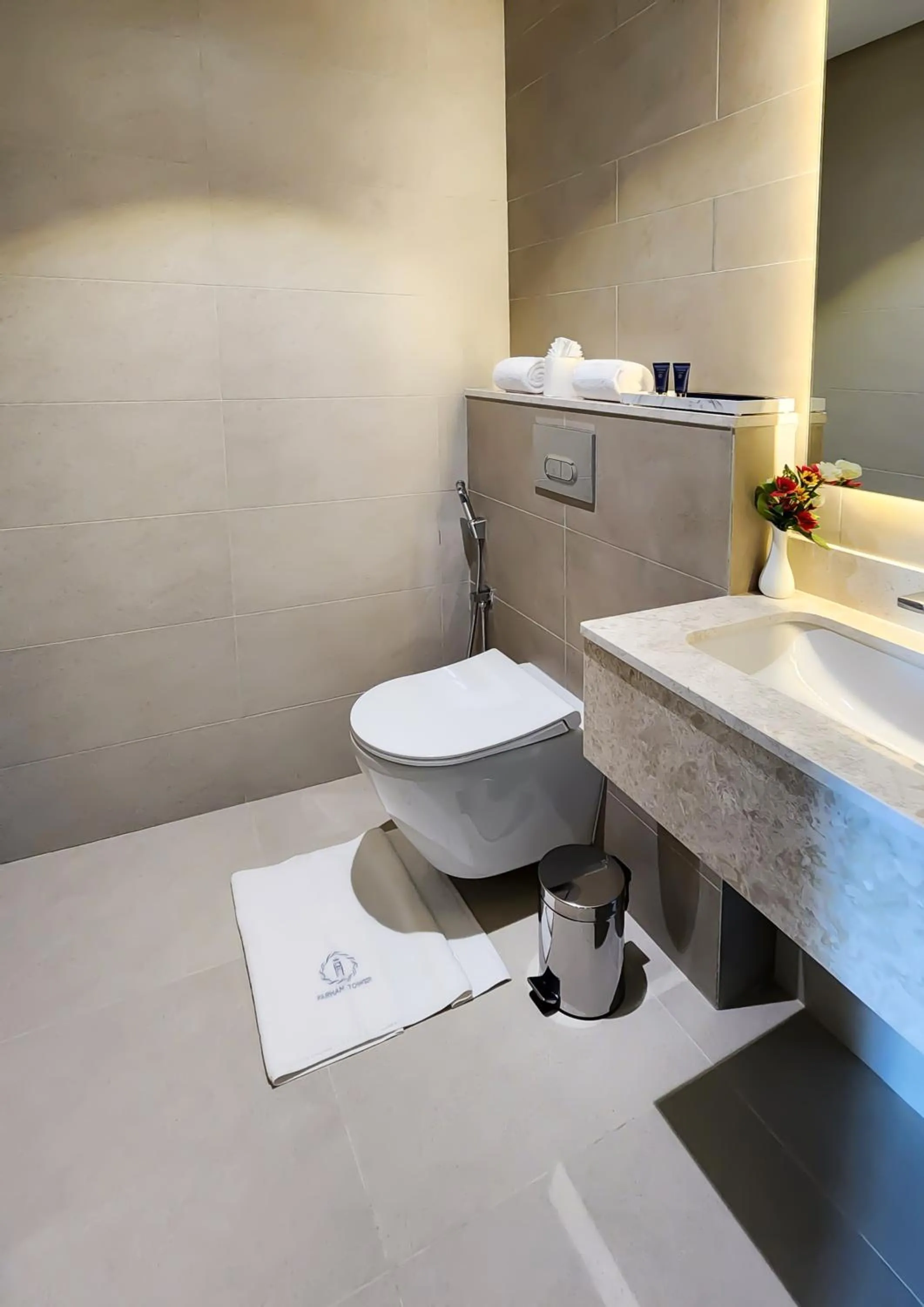 Toilet in Farhan Tower