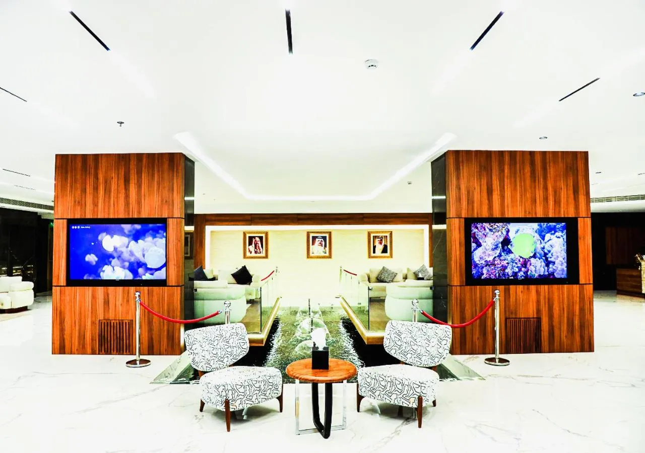 Lobby or reception in Farhan Tower