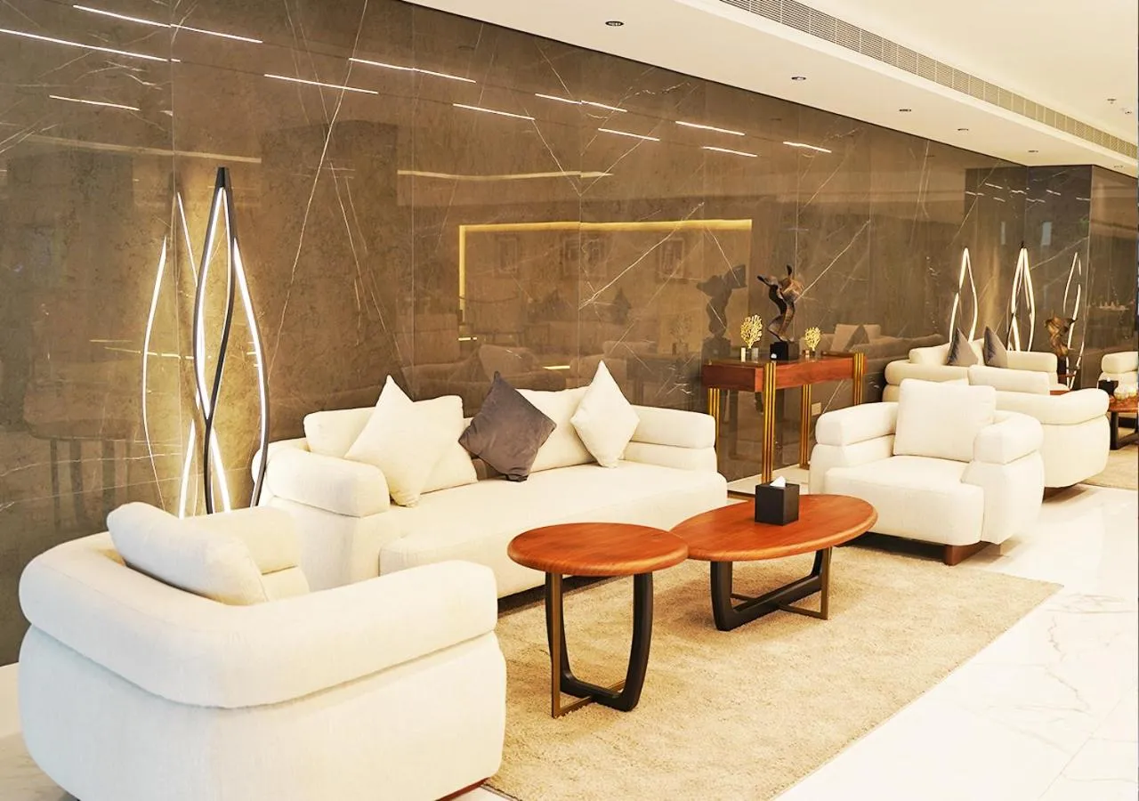 Lobby or reception in Farhan Tower