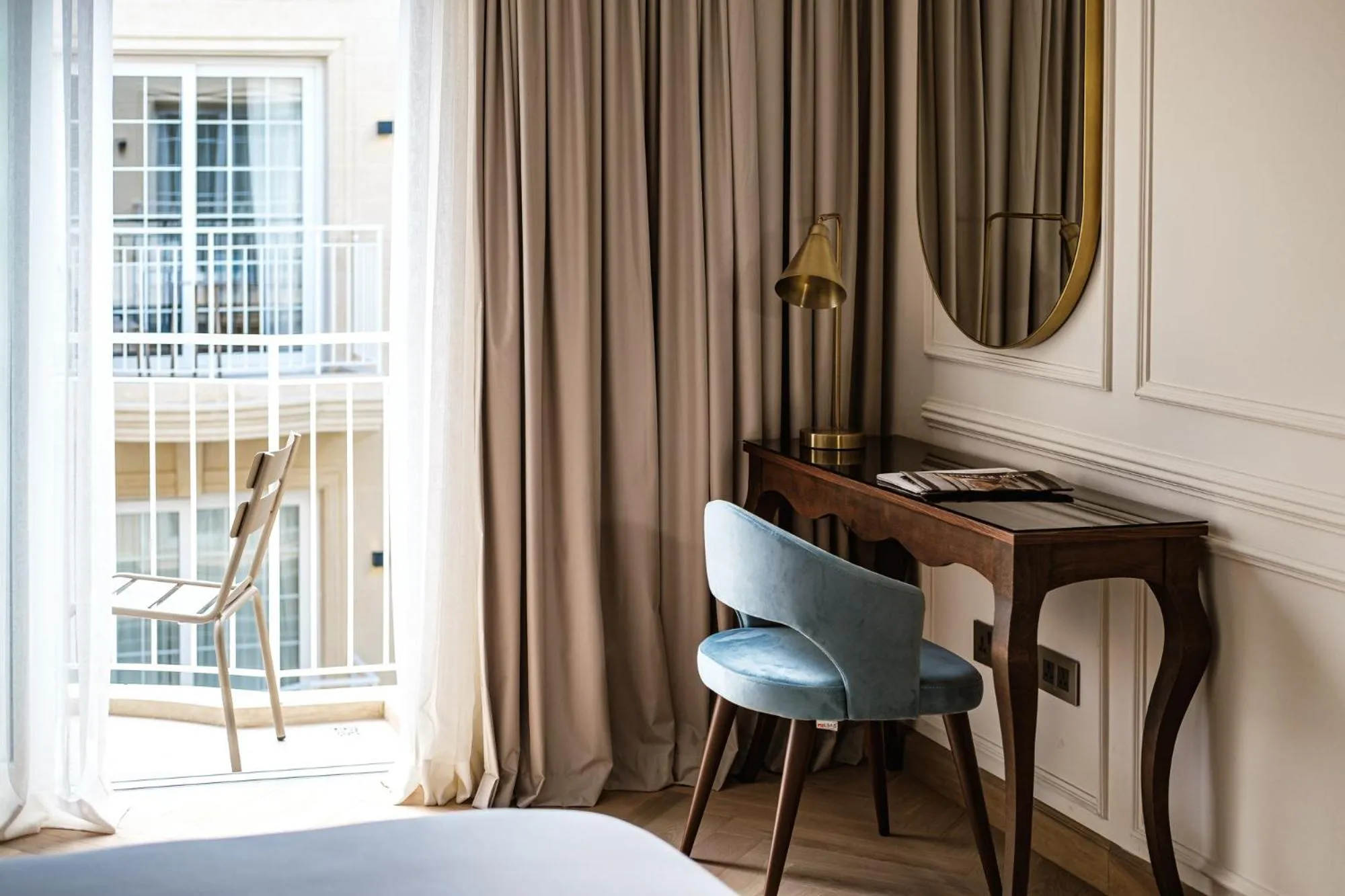 hair dresser, Bed in Palazzo Castagna Boutique Hotel