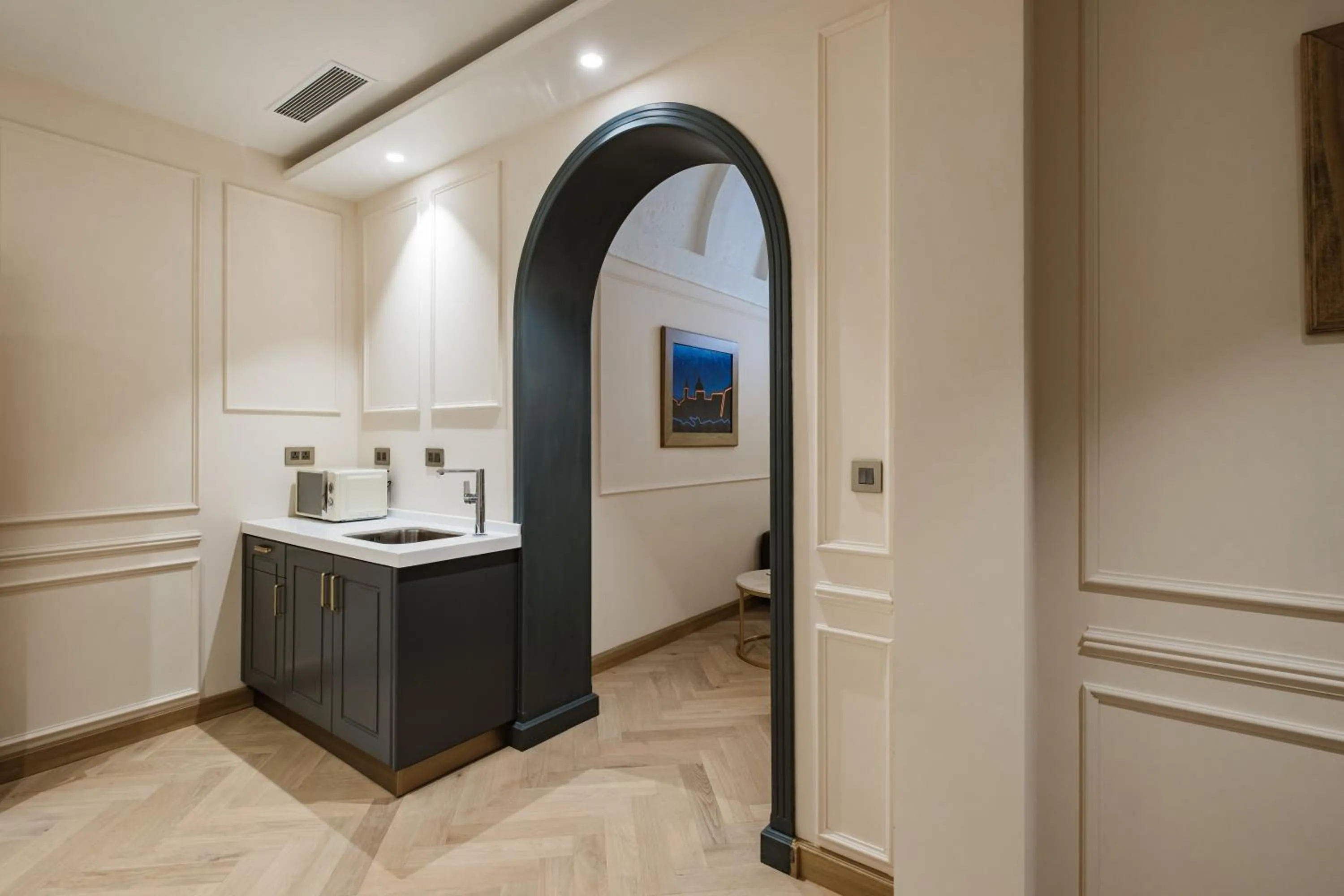 kitchen in Palazzo Castagna Boutique Hotel