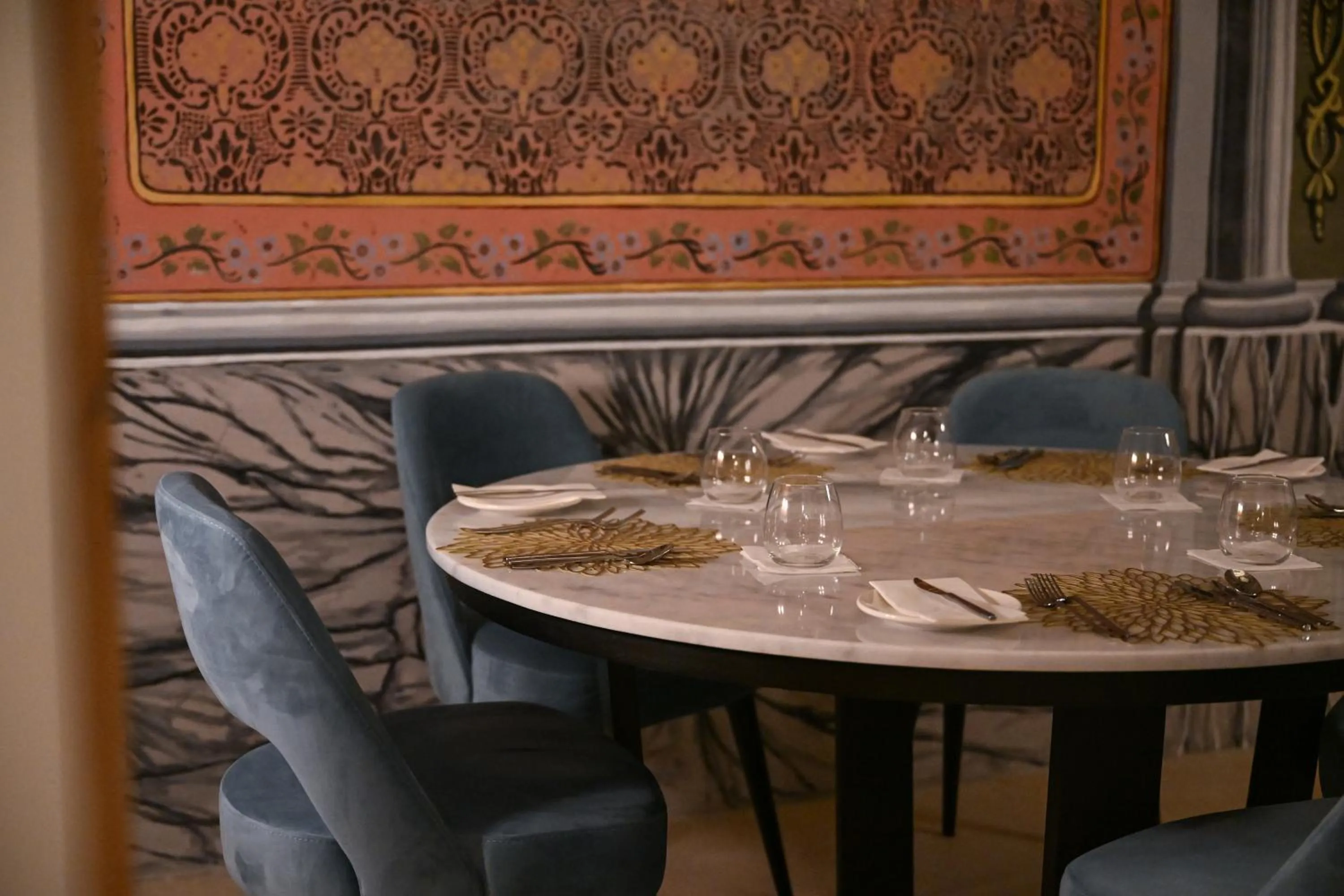Dining area in Palazzo Castagna Boutique Hotel