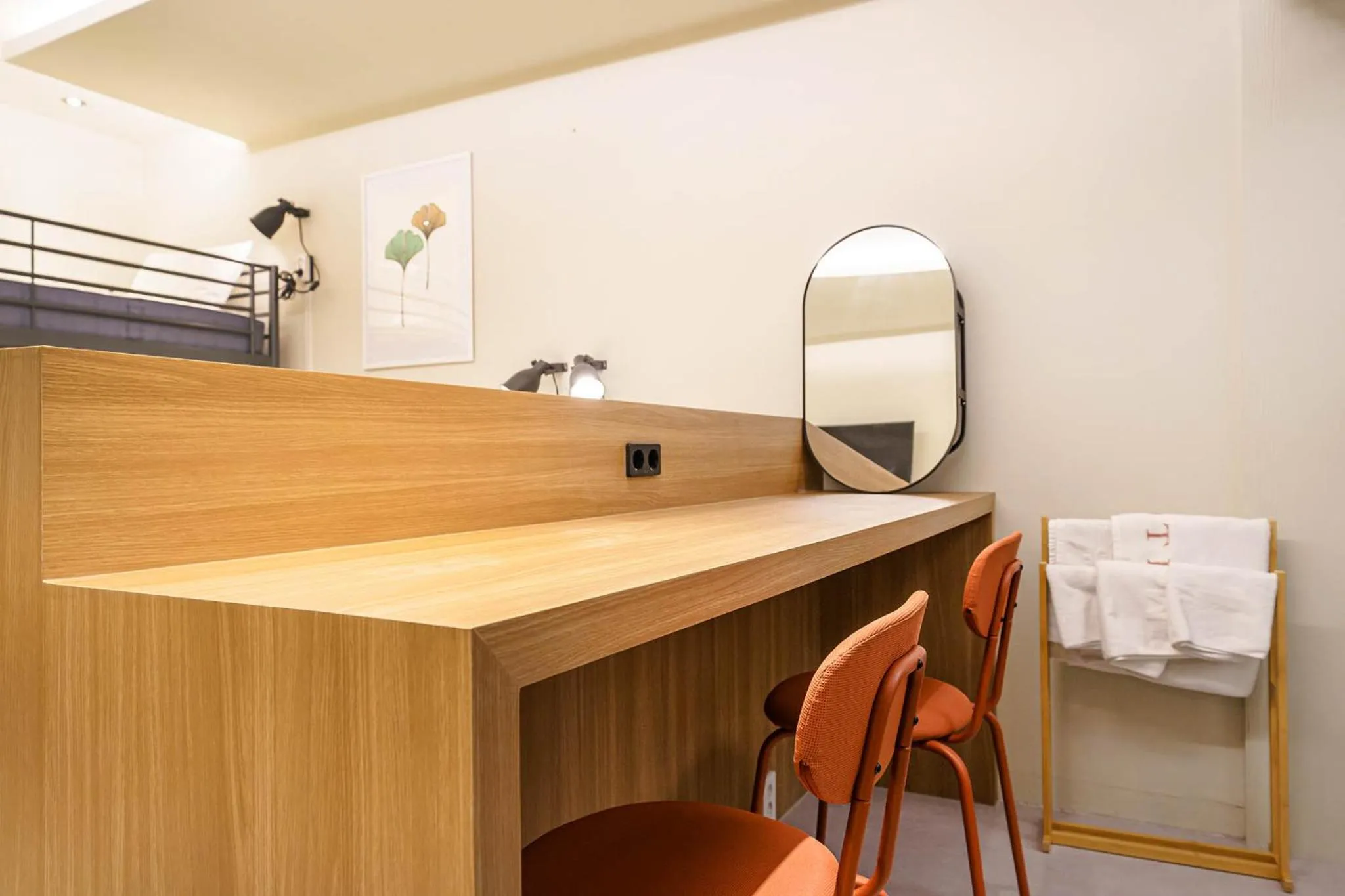 hair dresser in Hotel Less Seoul