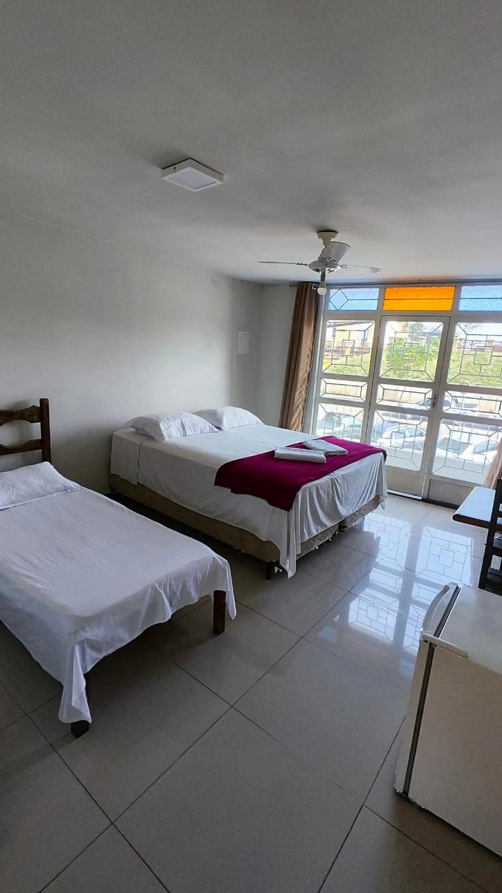 Bed in HOTEL ESTAÇÃO