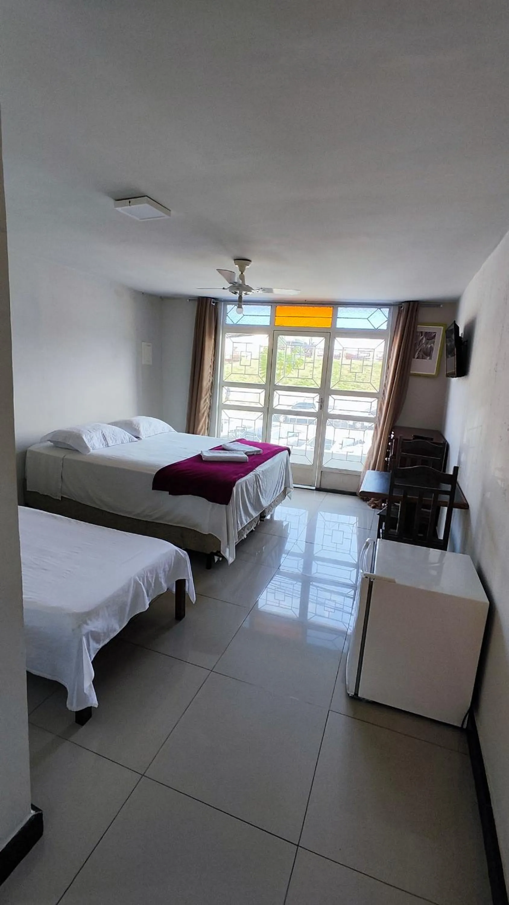 Bed in HOTEL ESTAÇÃO