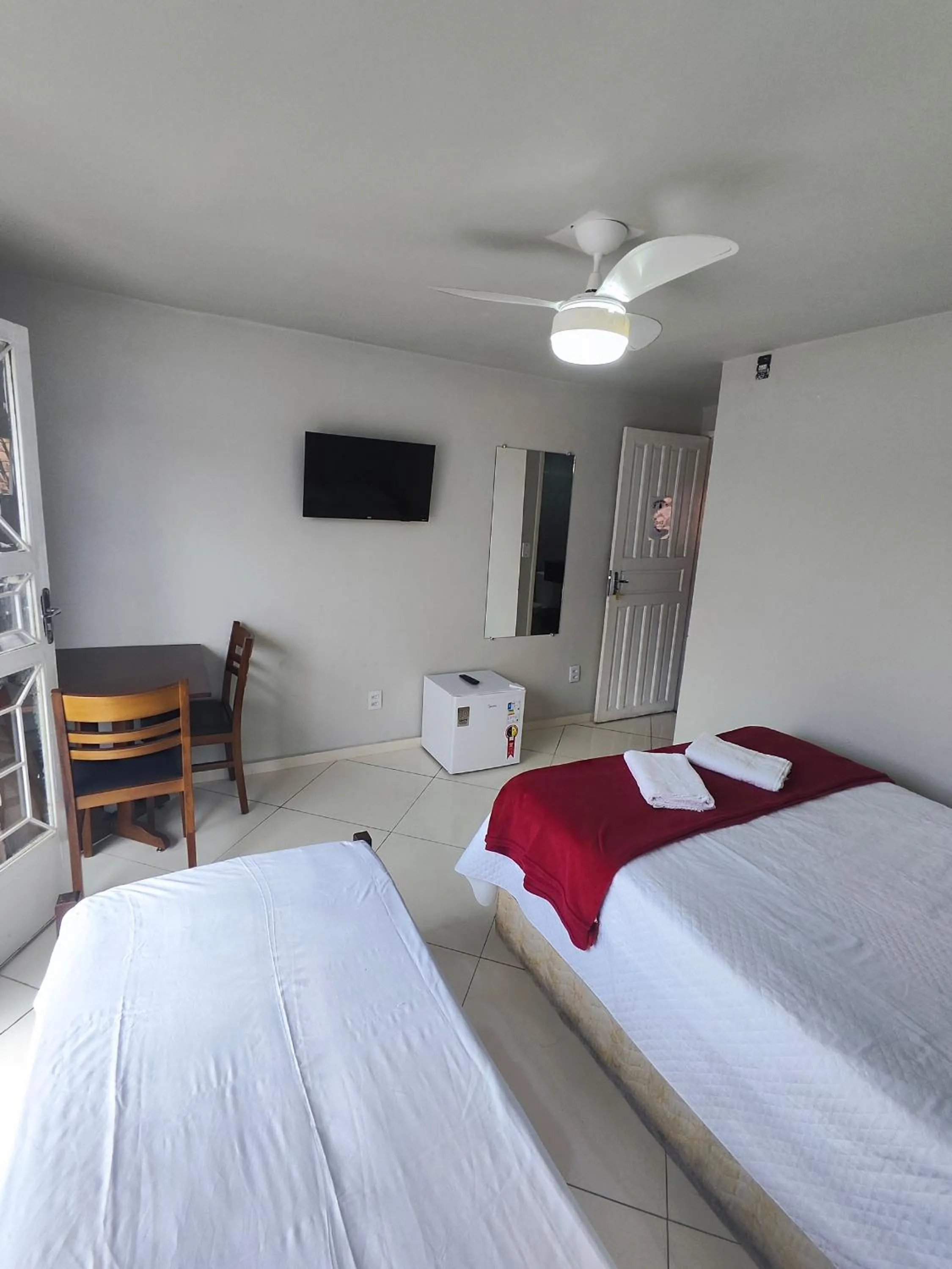 Bed in HOTEL ESTAÇÃO