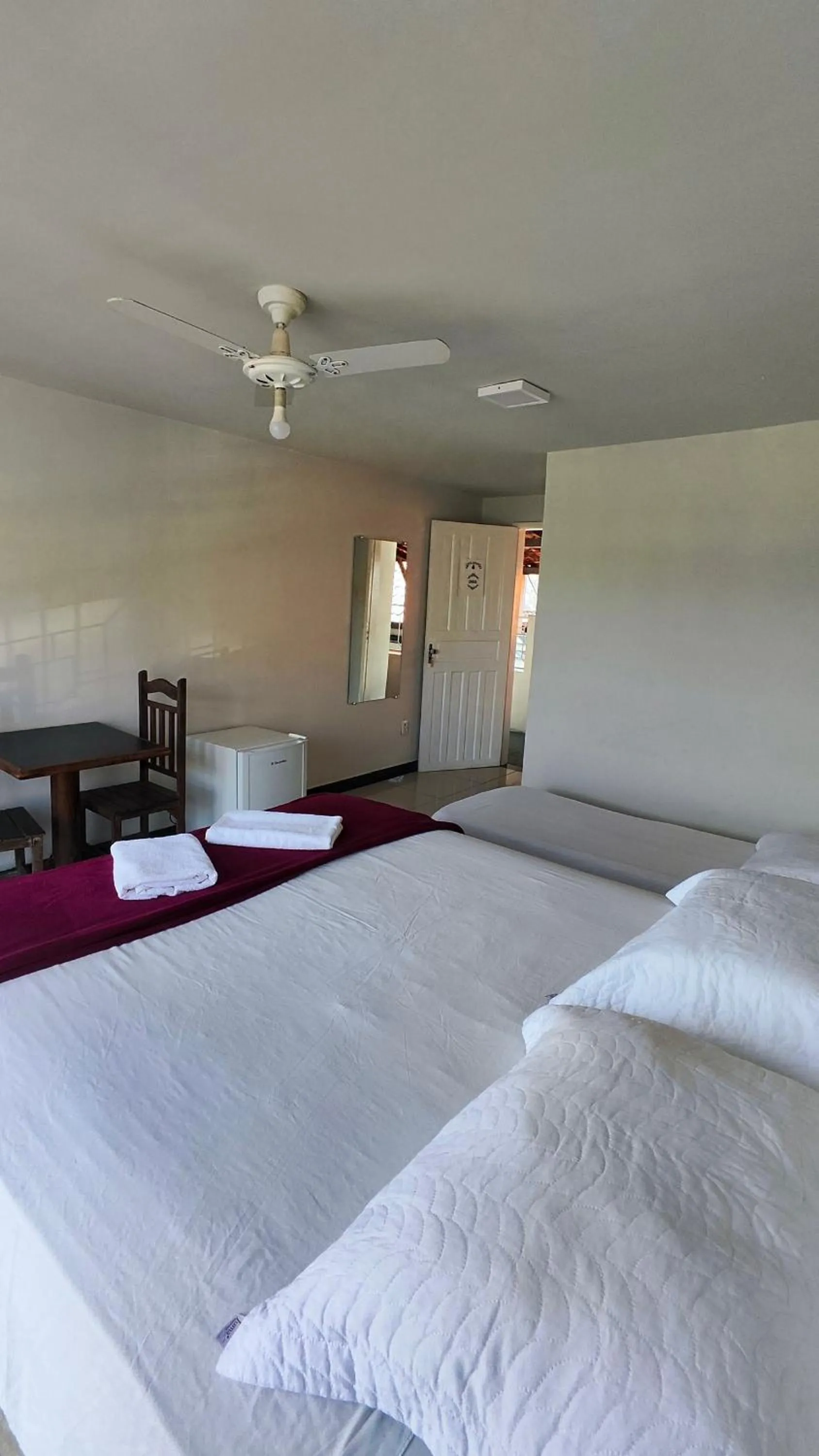 Bed in HOTEL ESTAÇÃO