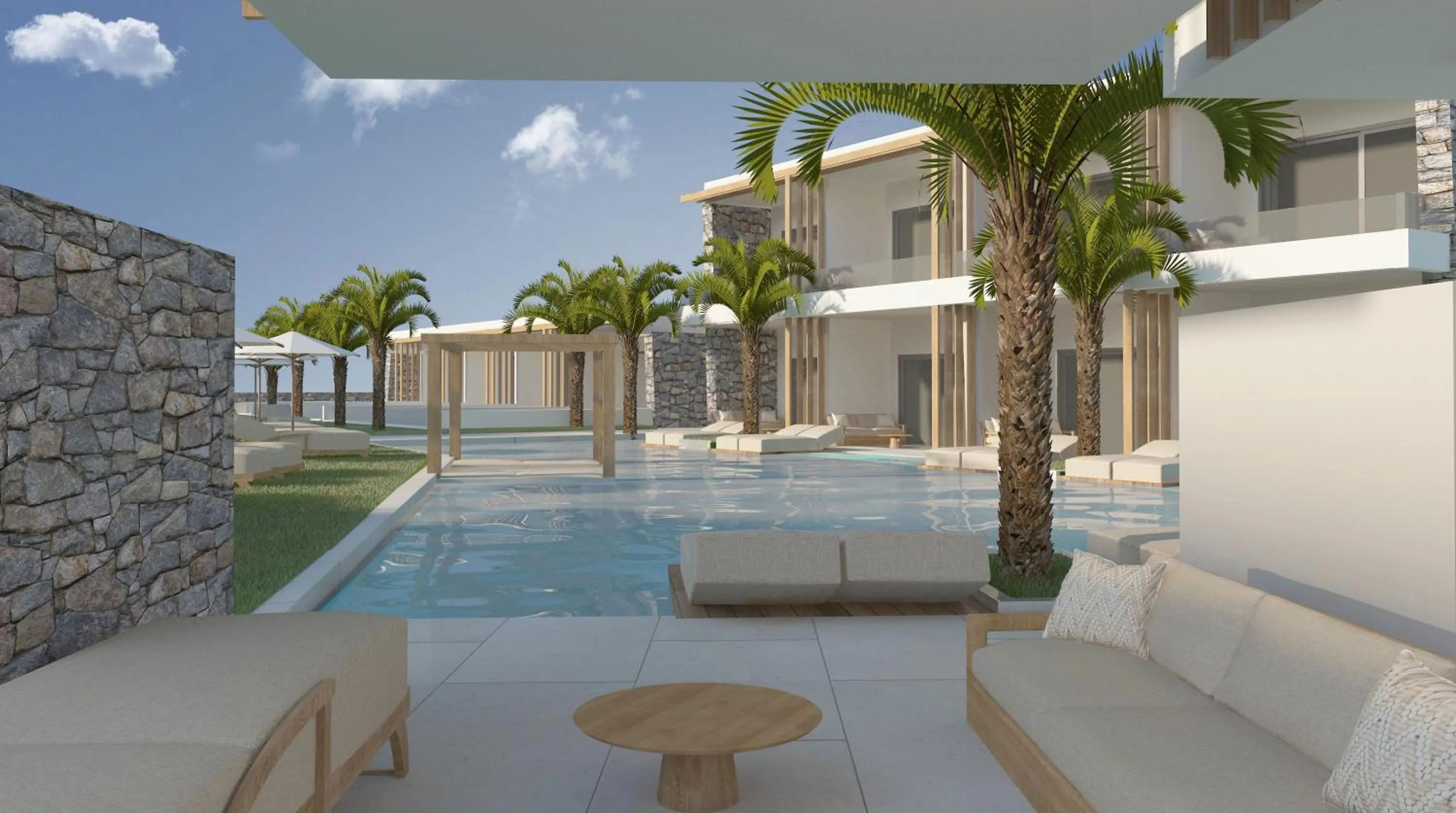 Property building in Magda Hotel Club