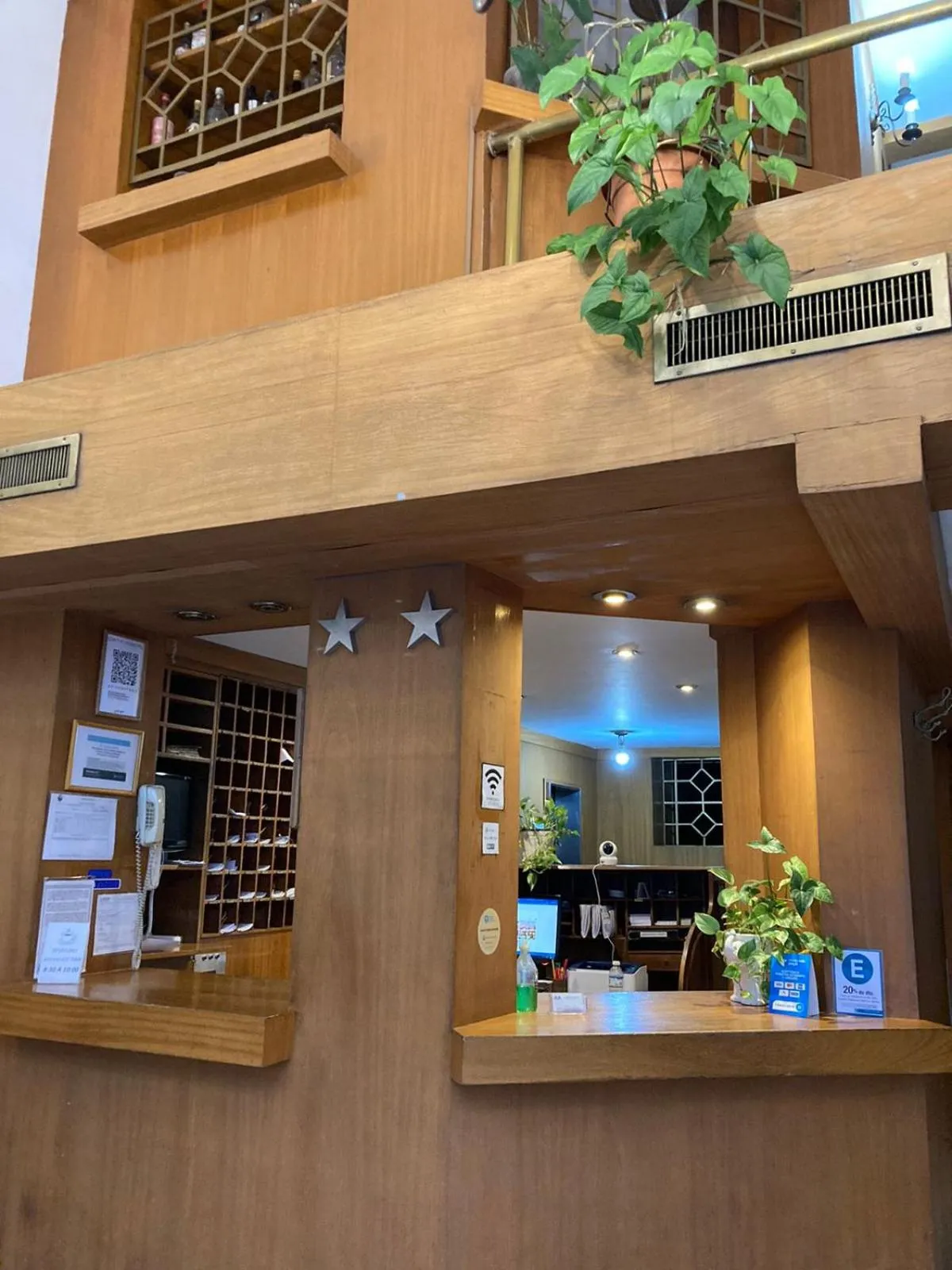 Lobby or reception in Hotel Americano