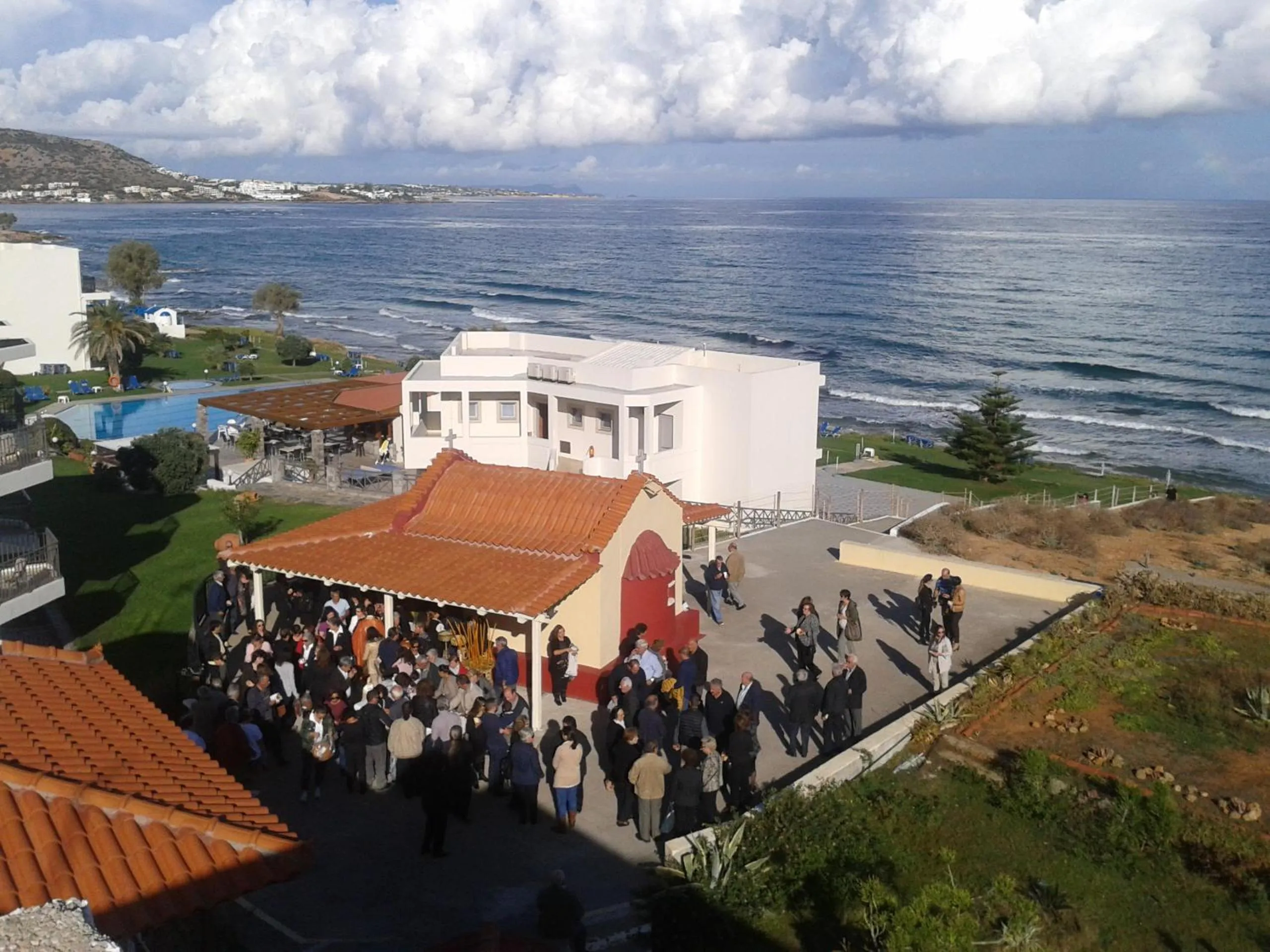 Property building in Neon Hotel