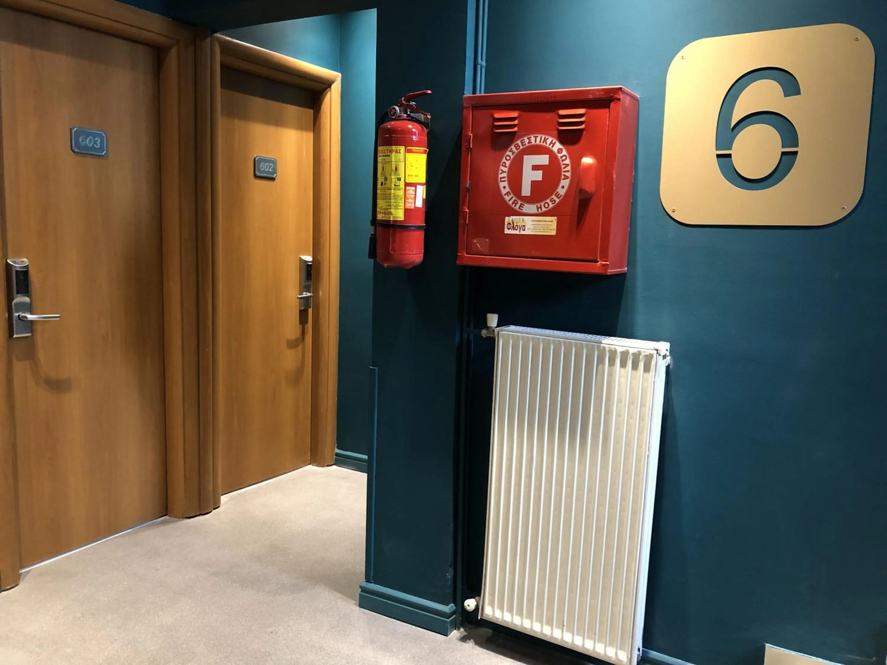 Decorative detail in Mandrino Hotel