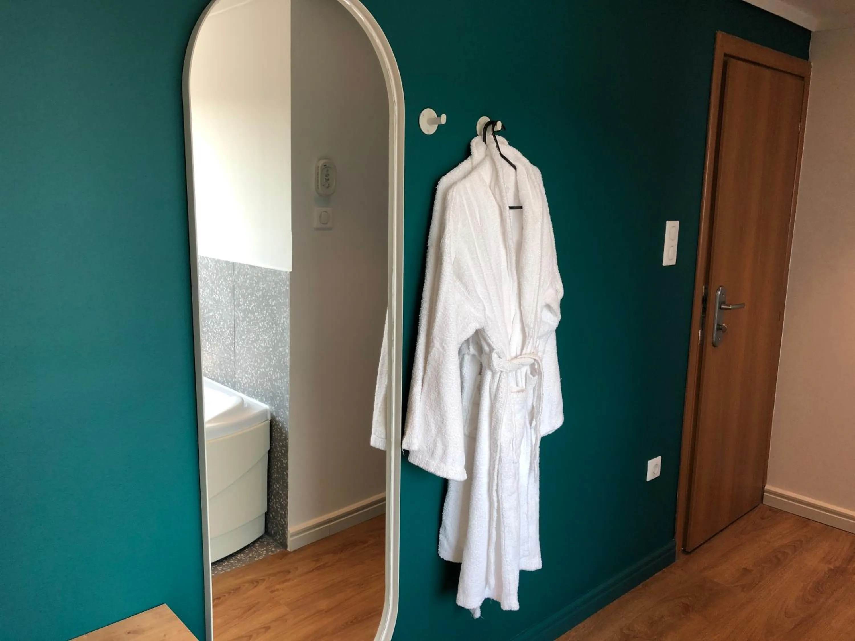 Decorative detail in Mandrino Hotel