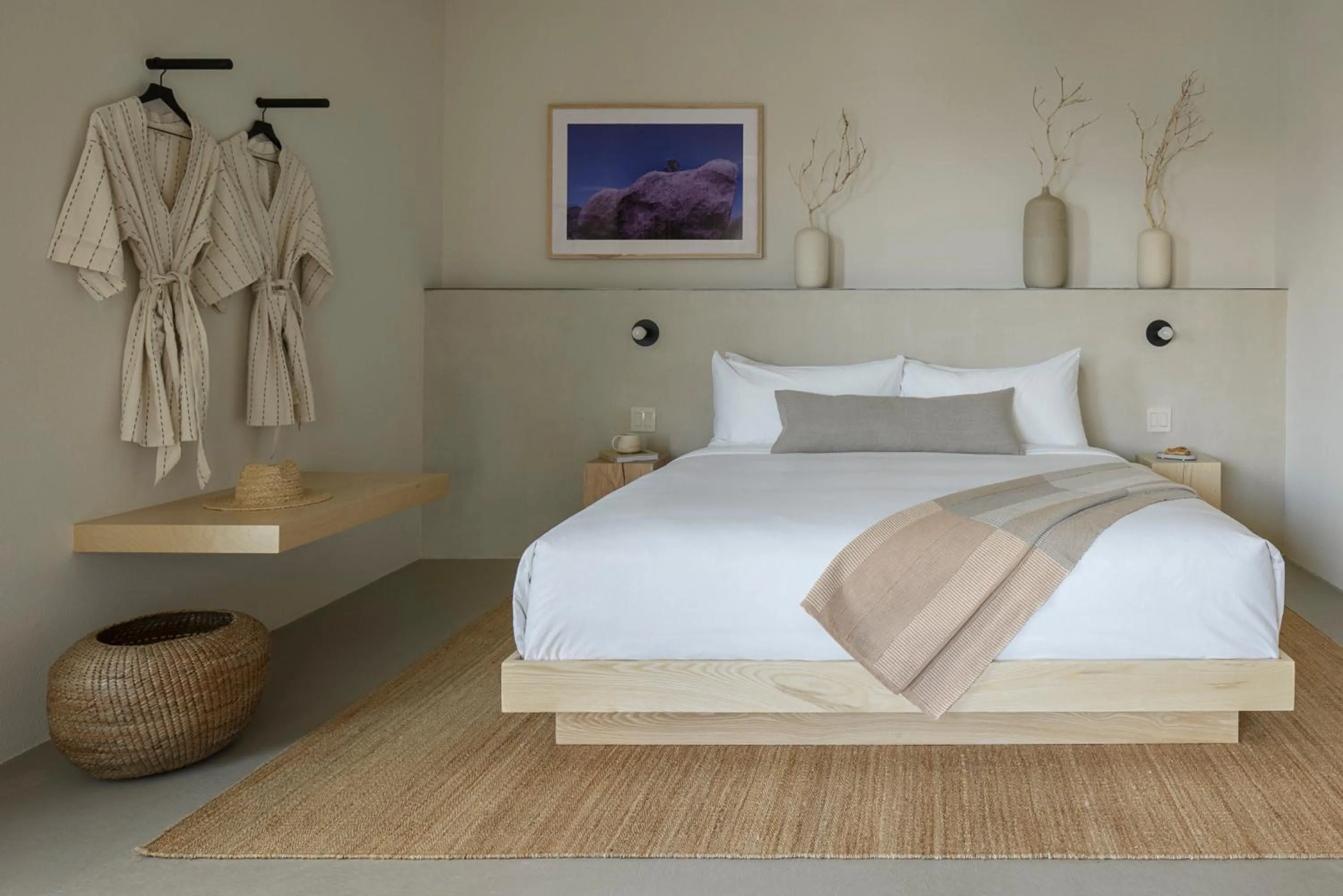 Bed in Drift Palm Springs, a Member of Design Hotels