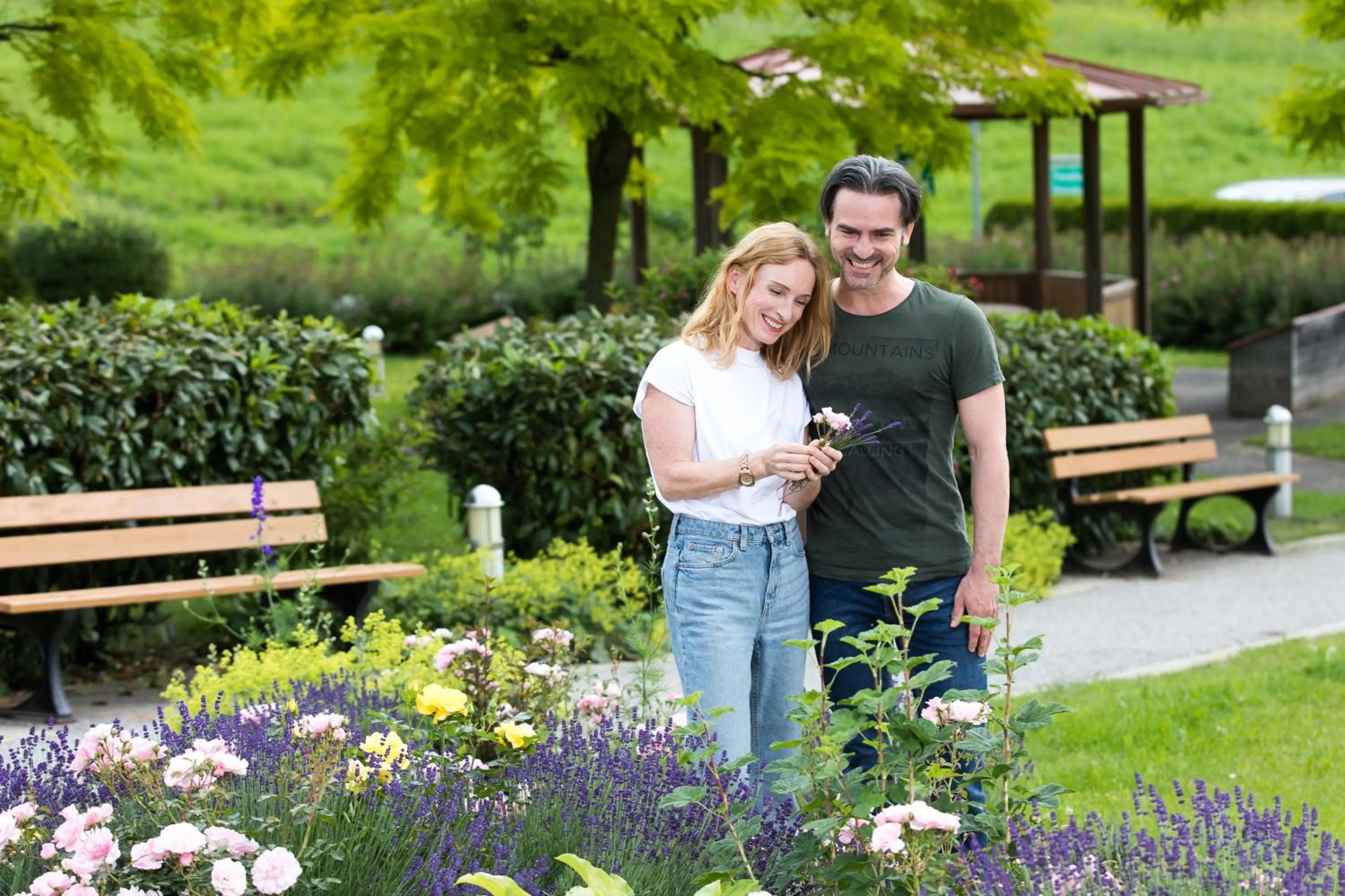 Garden in Gesundheits- & Wellness Resort Weissenbach