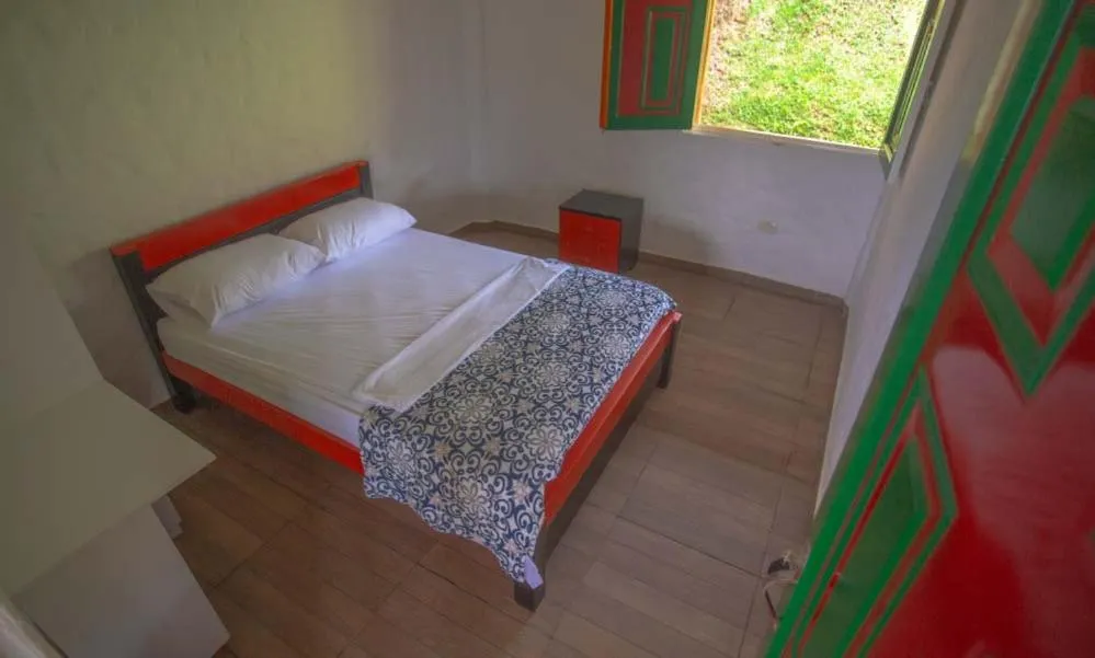 Photo of the whole room, Bed in Hotel Hacienda San Isidro